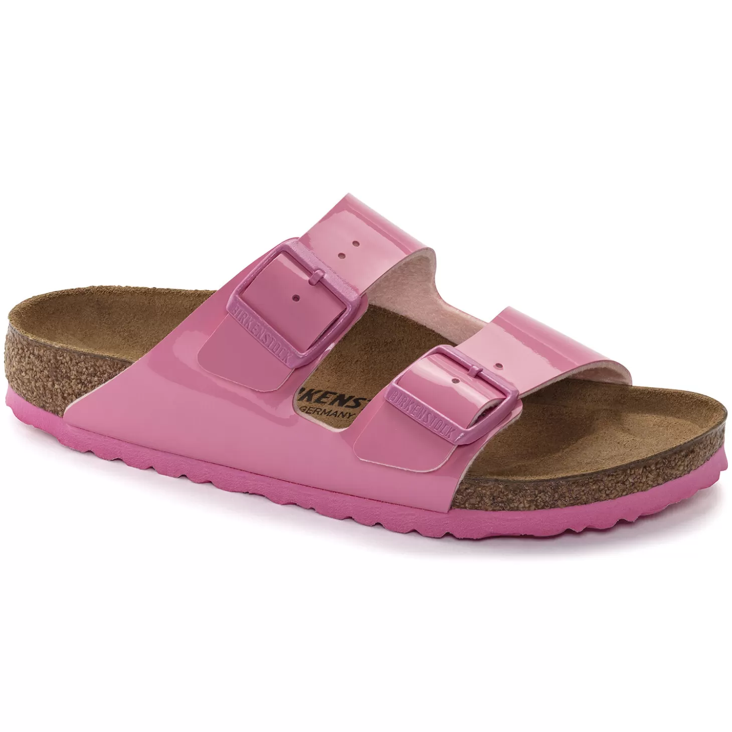 Double Bride | Birkenstock Arizona Patent Candy Pink