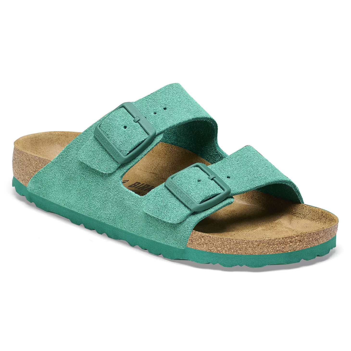 Double Bride | Birkenstock Arizona Vert Numerique