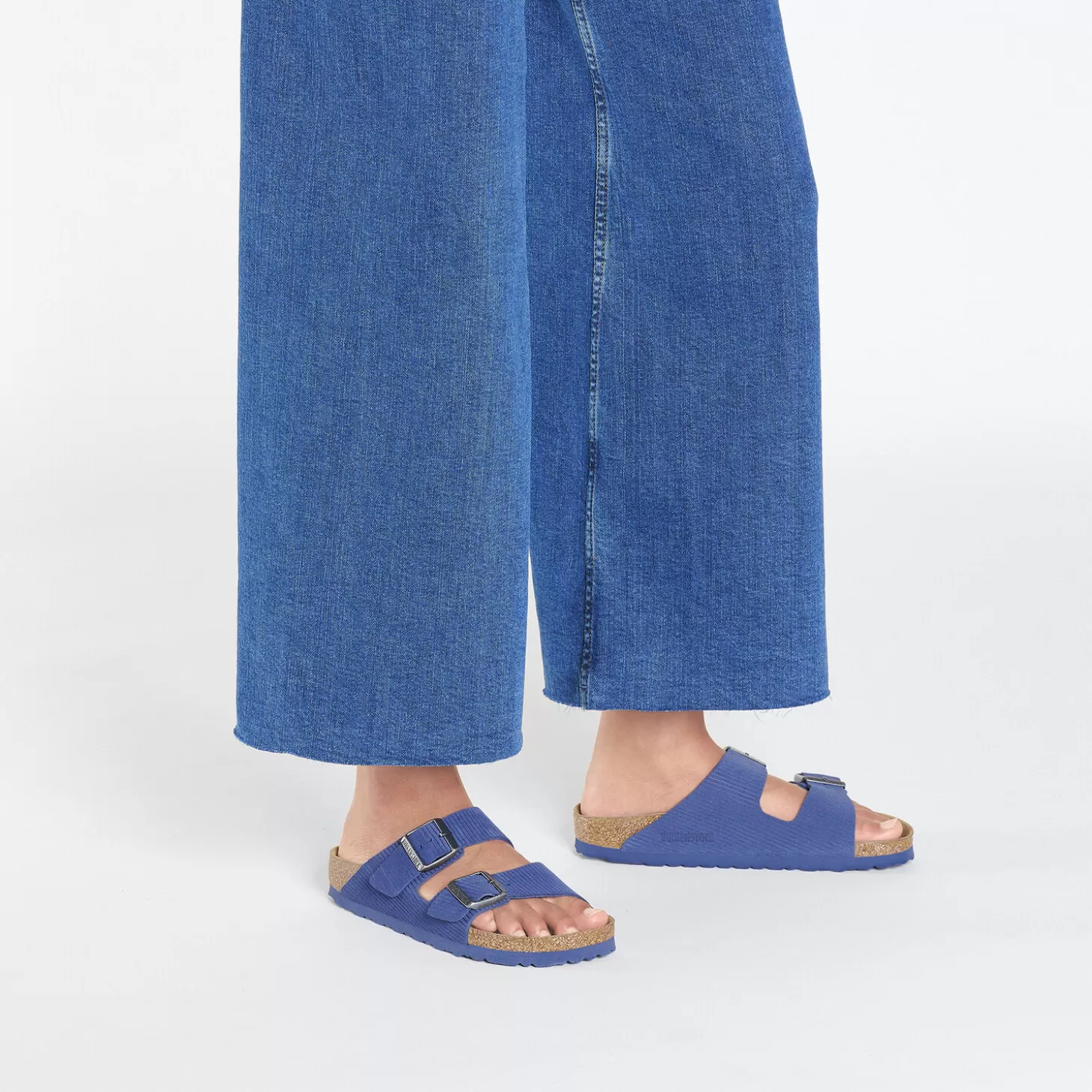 Double Bride | Birkenstock Arizona Corduroy Indigo