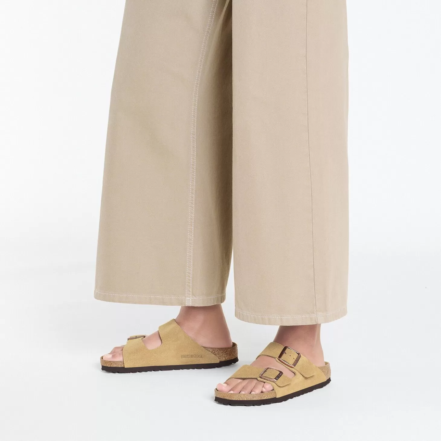 Double Bride | Birkenstock Arizona Latte Cream