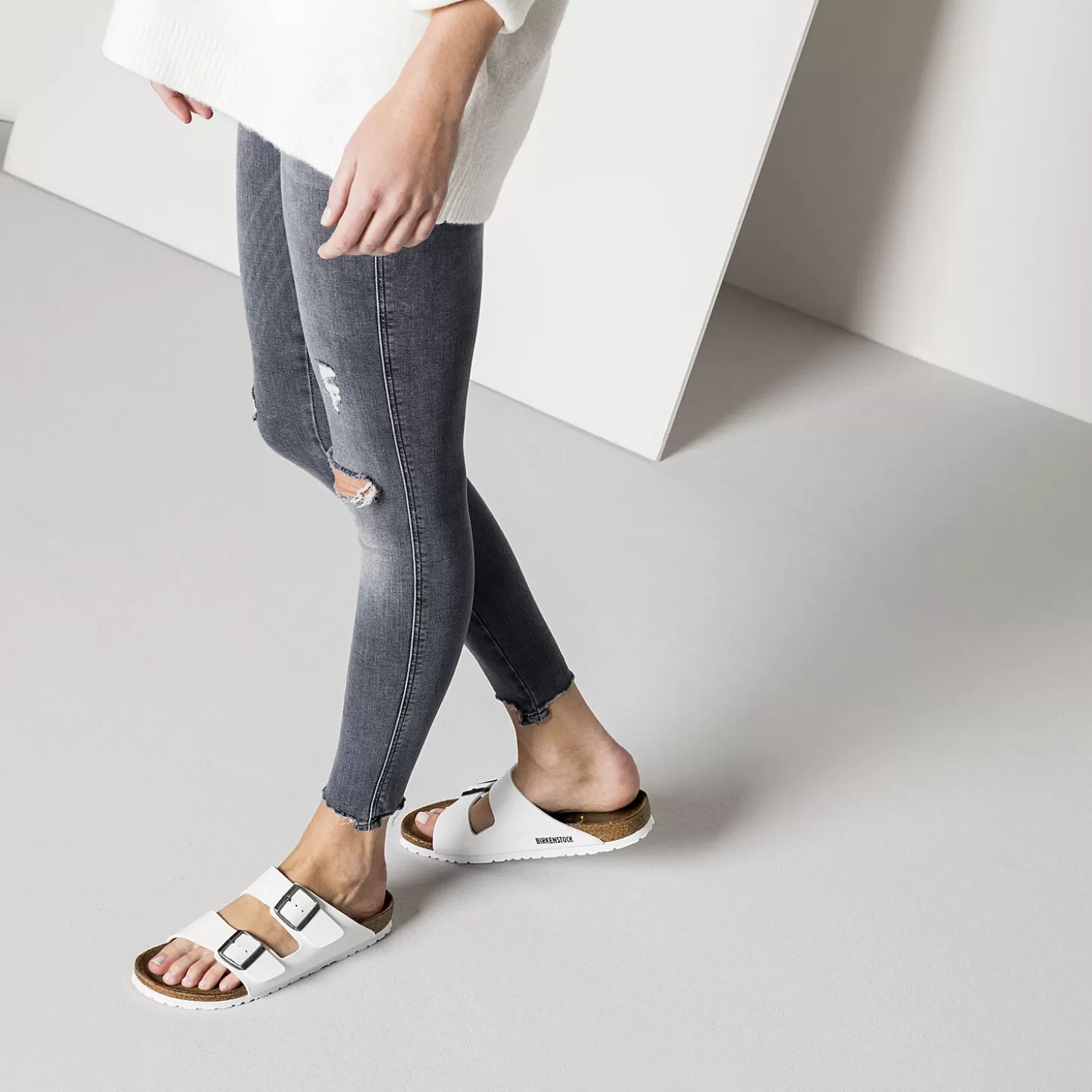 Double Bride | Birkenstock Arizona White