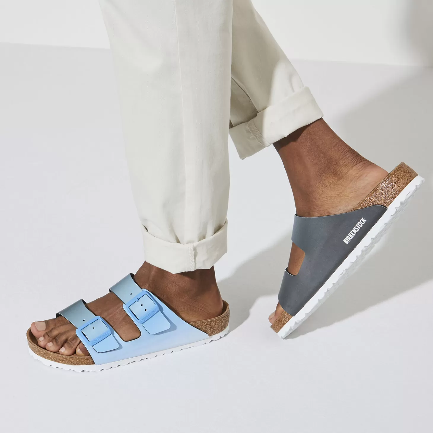 Double Bride | Birkenstock Arizona Athletic Sky Blue