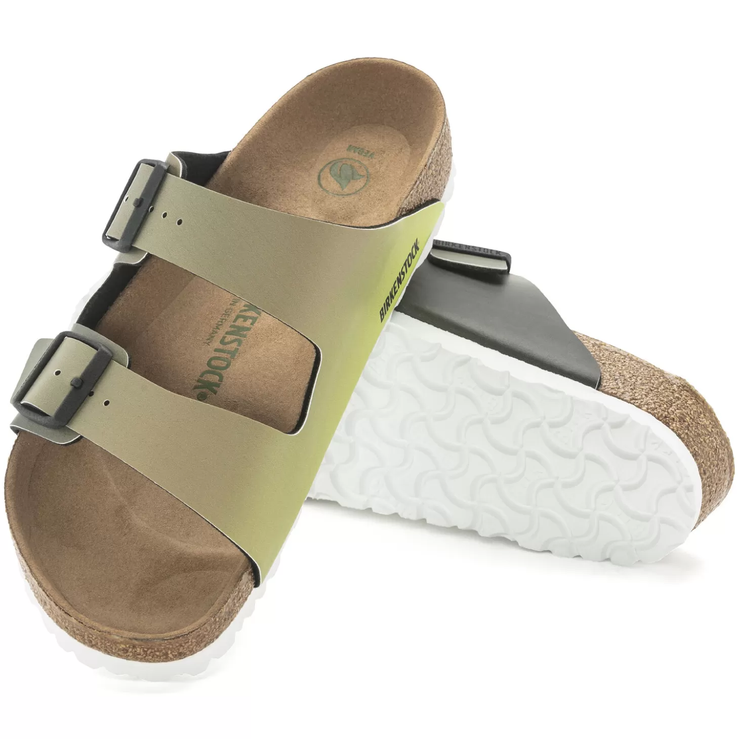 Double Bride | Birkenstock Arizona Athletic Cork Brown