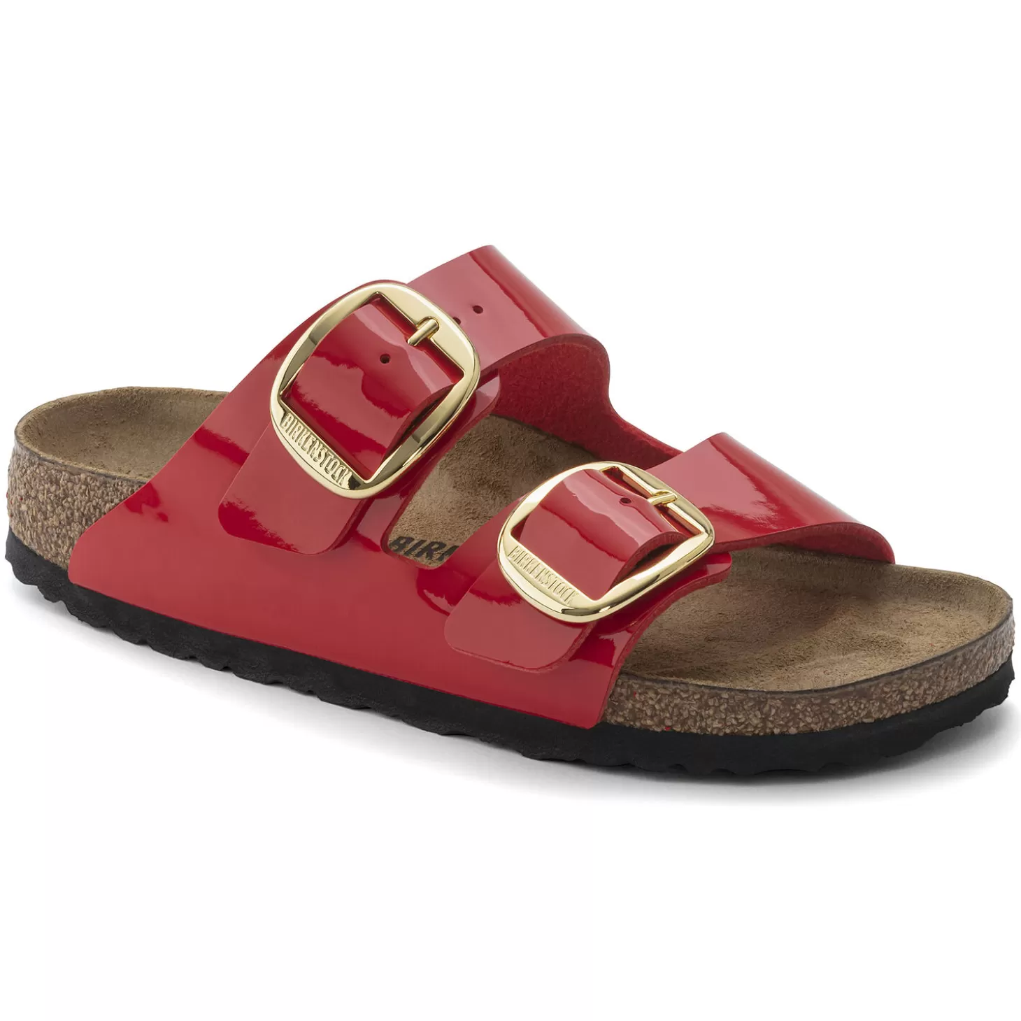 Double Bride | Birkenstock Arizona Big Buckle Patent Cherry