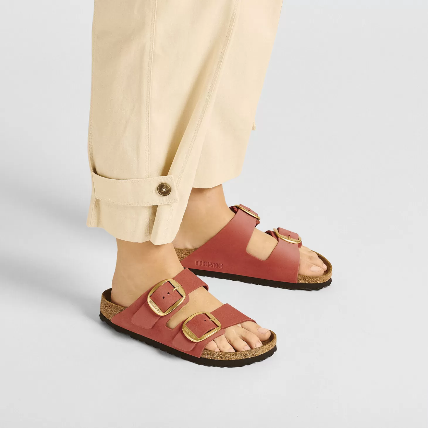 Double Bride | Birkenstock Arizona Big Buckle Mars Red