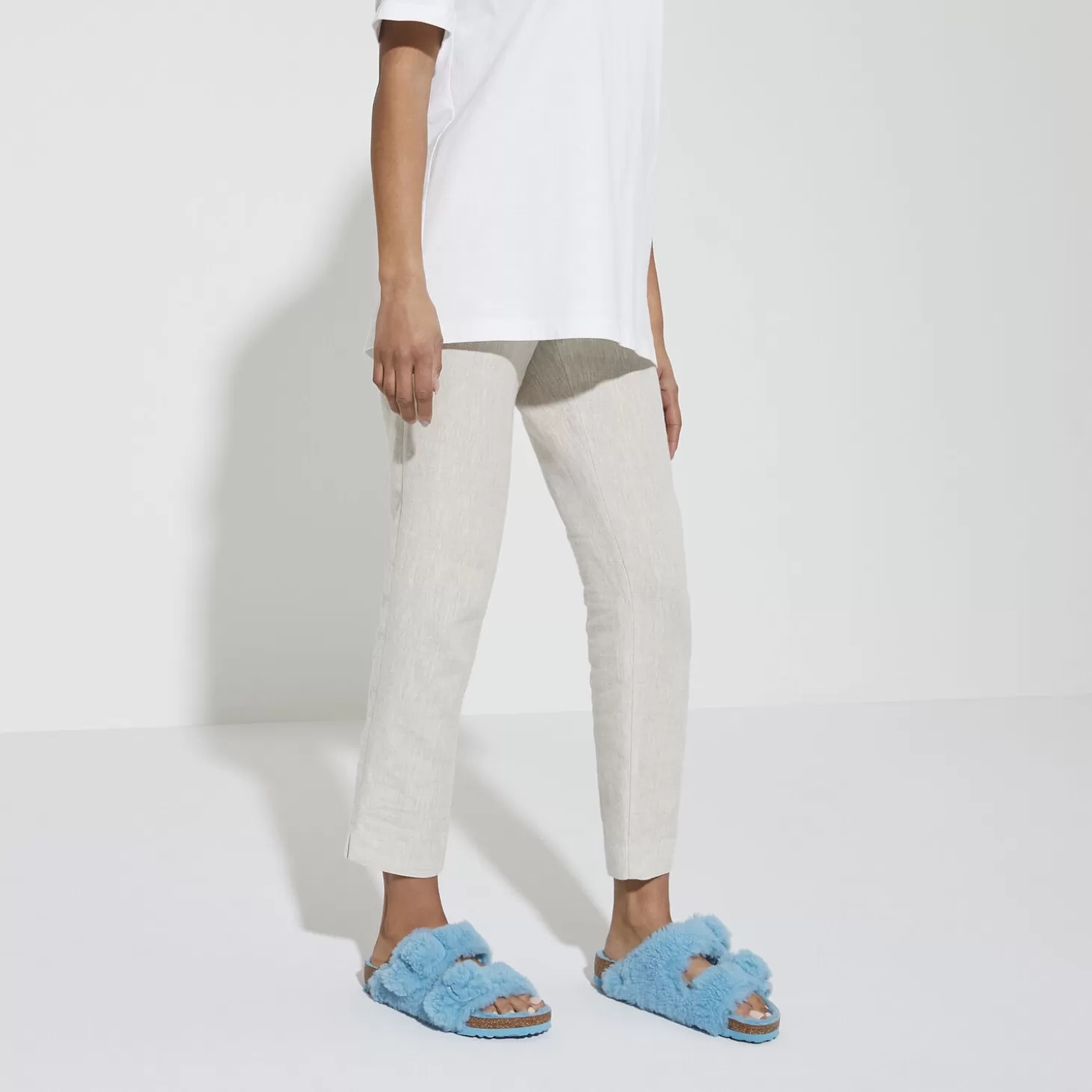 Double Bride | Birkenstock Arizona Big Buckle Blau