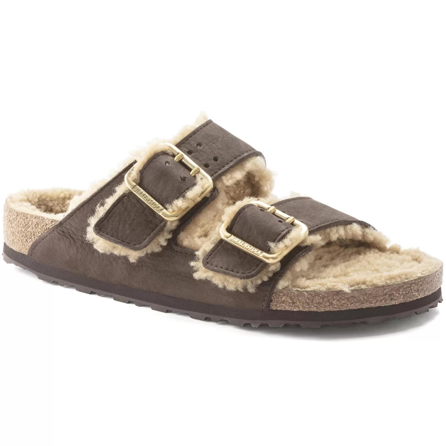 Double Bride | Birkenstock Arizona Bold Shearling Espresso