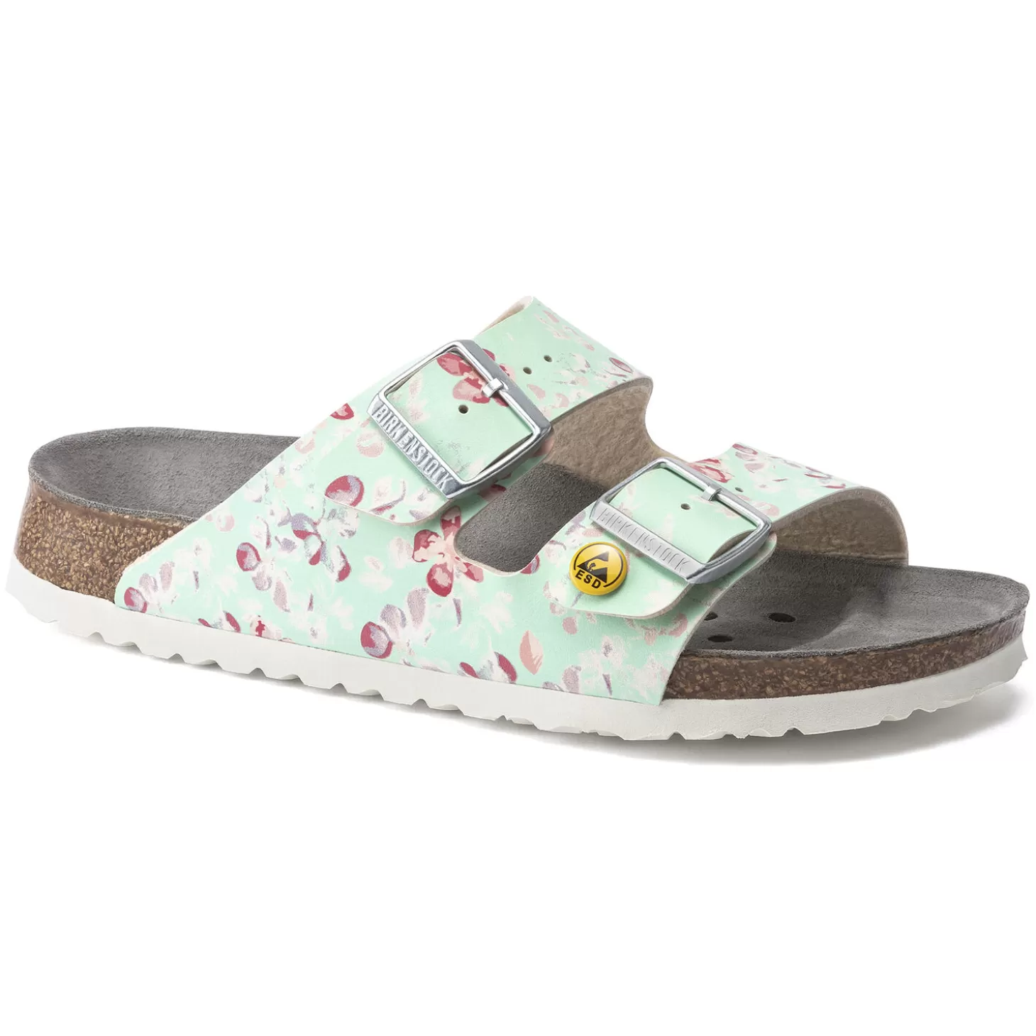 Double Bride | Birkenstock Arizona Esd Flower Field Mint