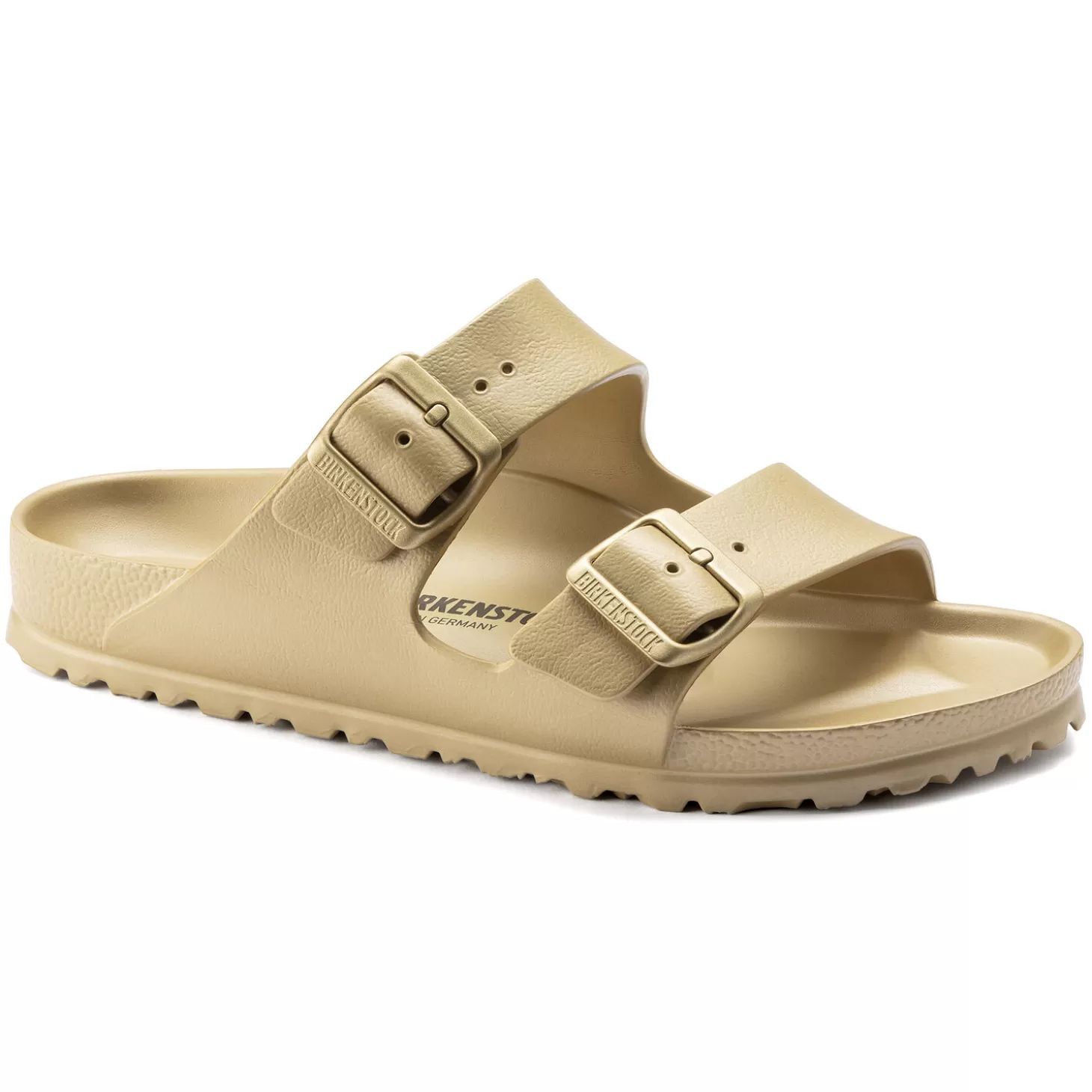 Double Bride | Birkenstock Arizona Essentials Glamour Gold