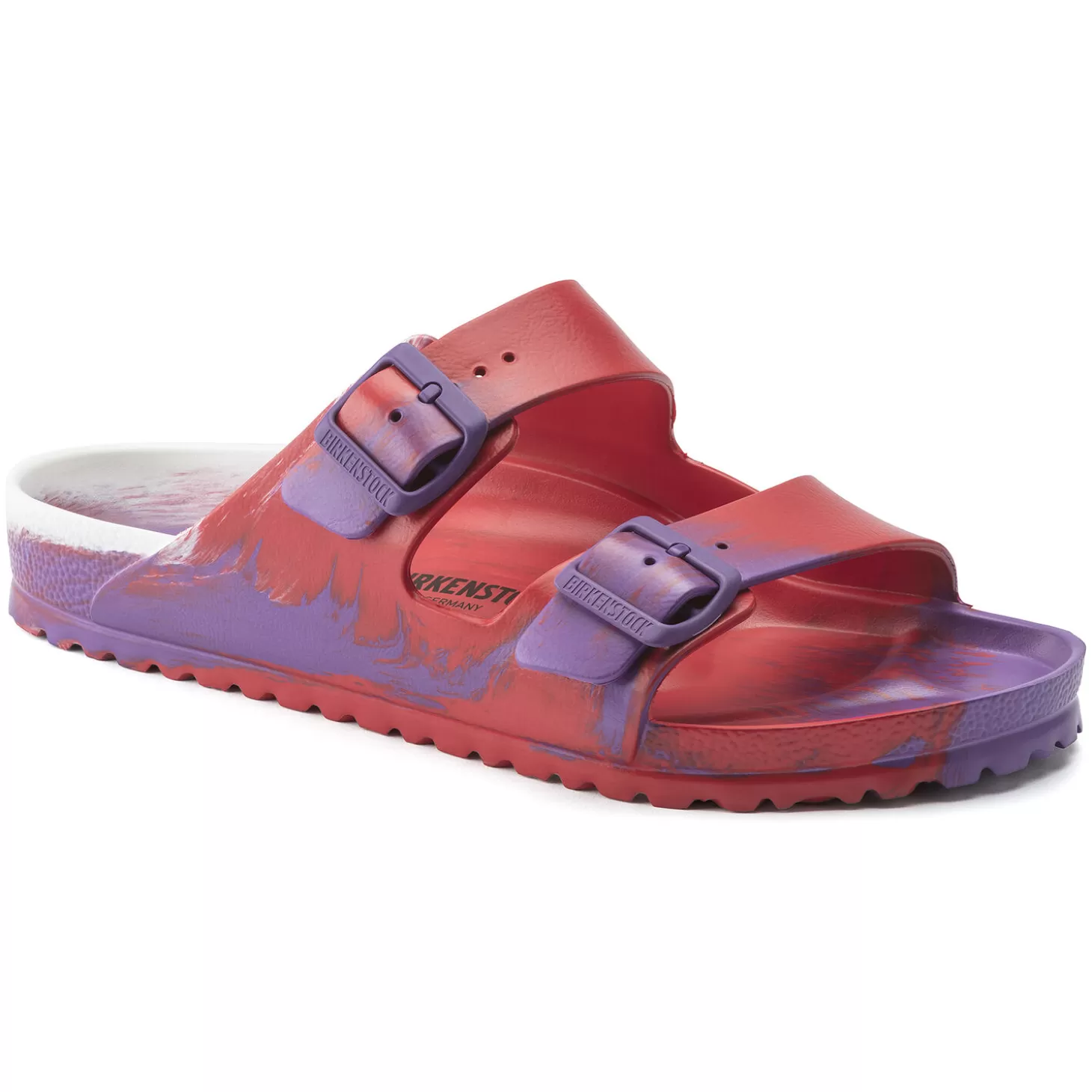 Double Bride | Birkenstock Arizona Essentials Multicolor Bright Violet