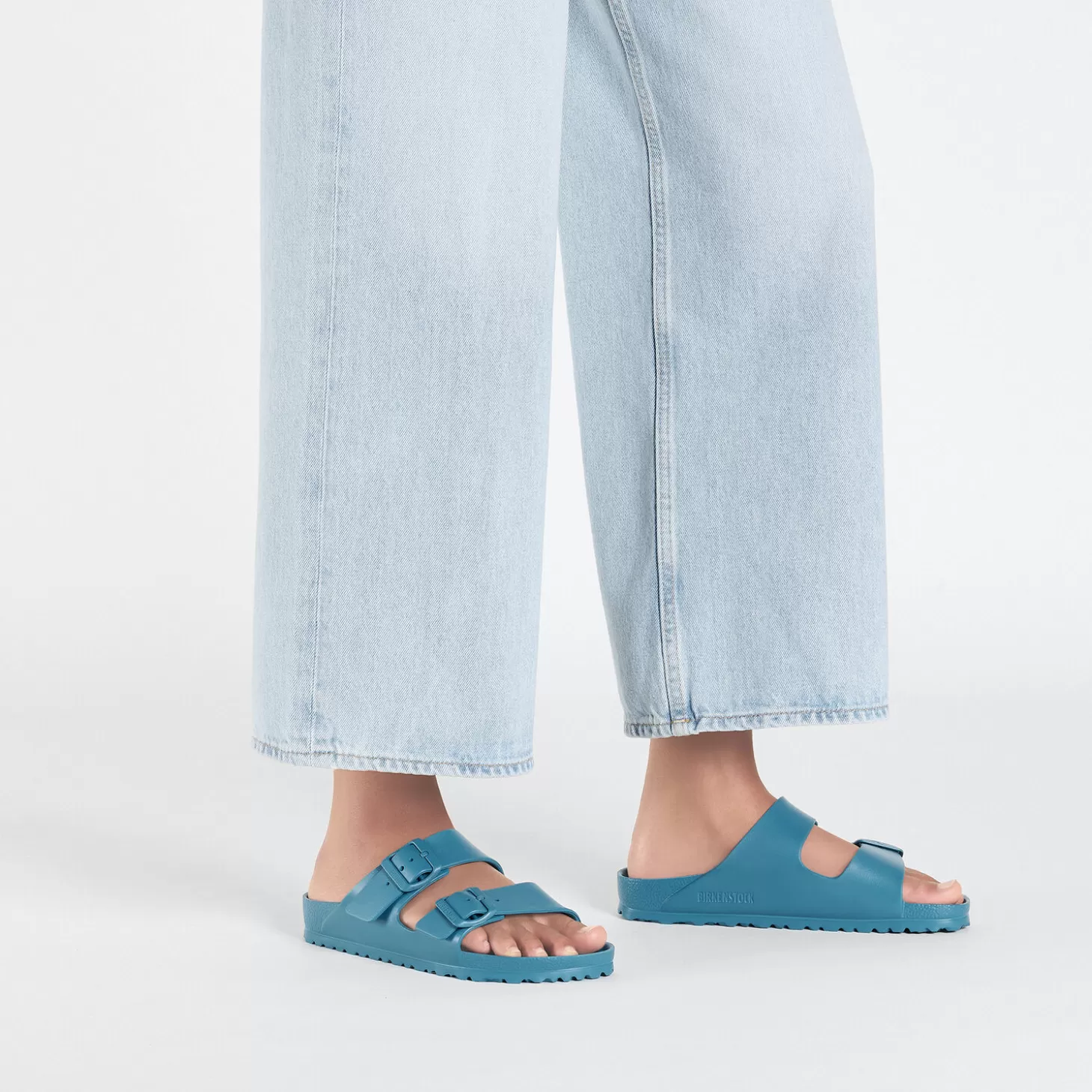 Double Bride | Birkenstock Arizona Essentials Turquoise