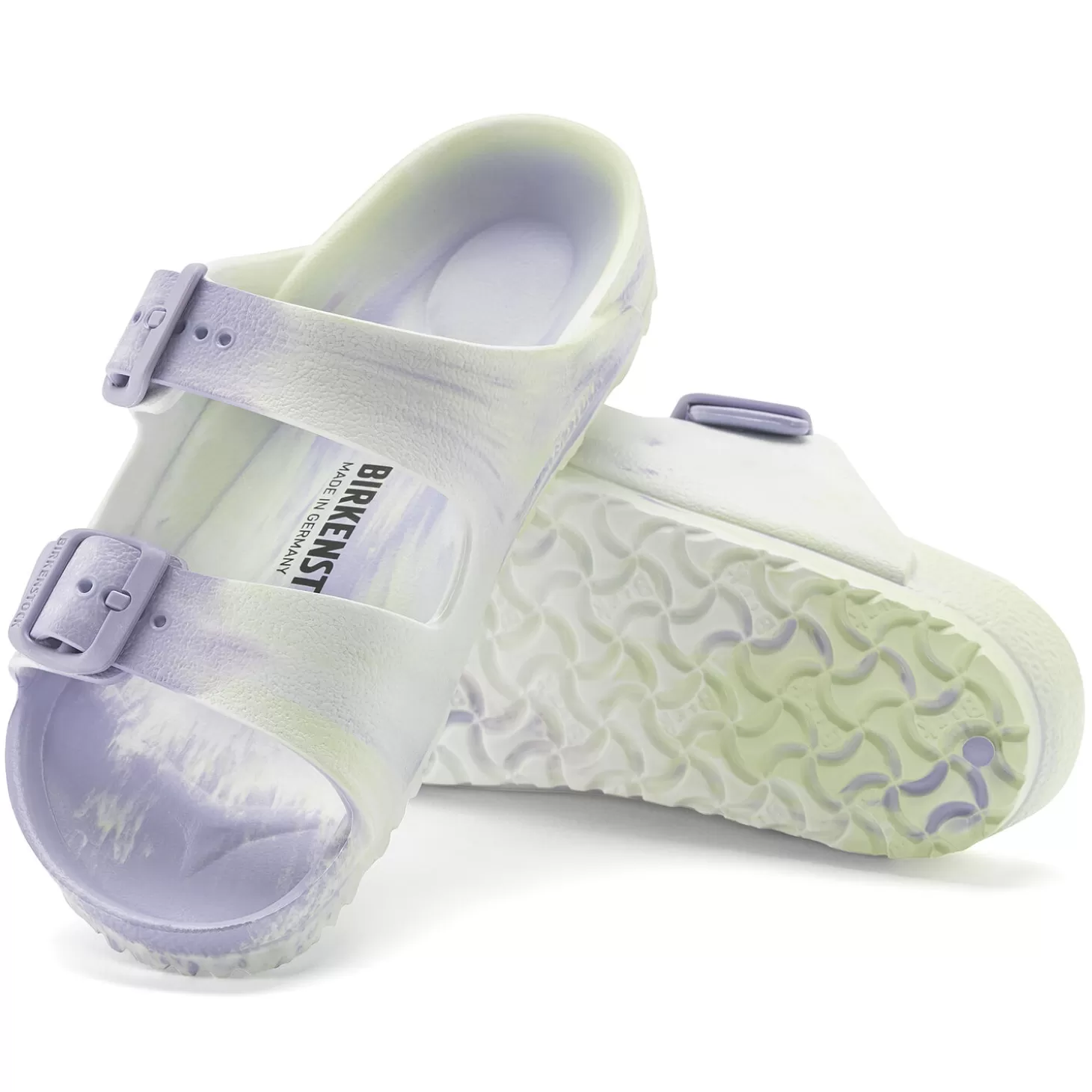 Sandales À Brides | Birkenstock Arizona Kids Faded Lime Multi