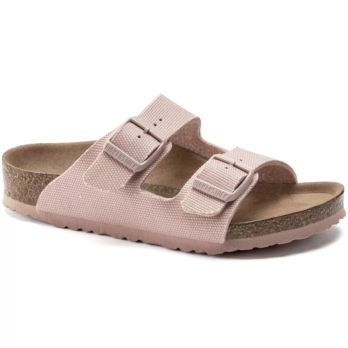 Sandales À Brides | Birkenstock Arizona Kids Vegan Soft Pink