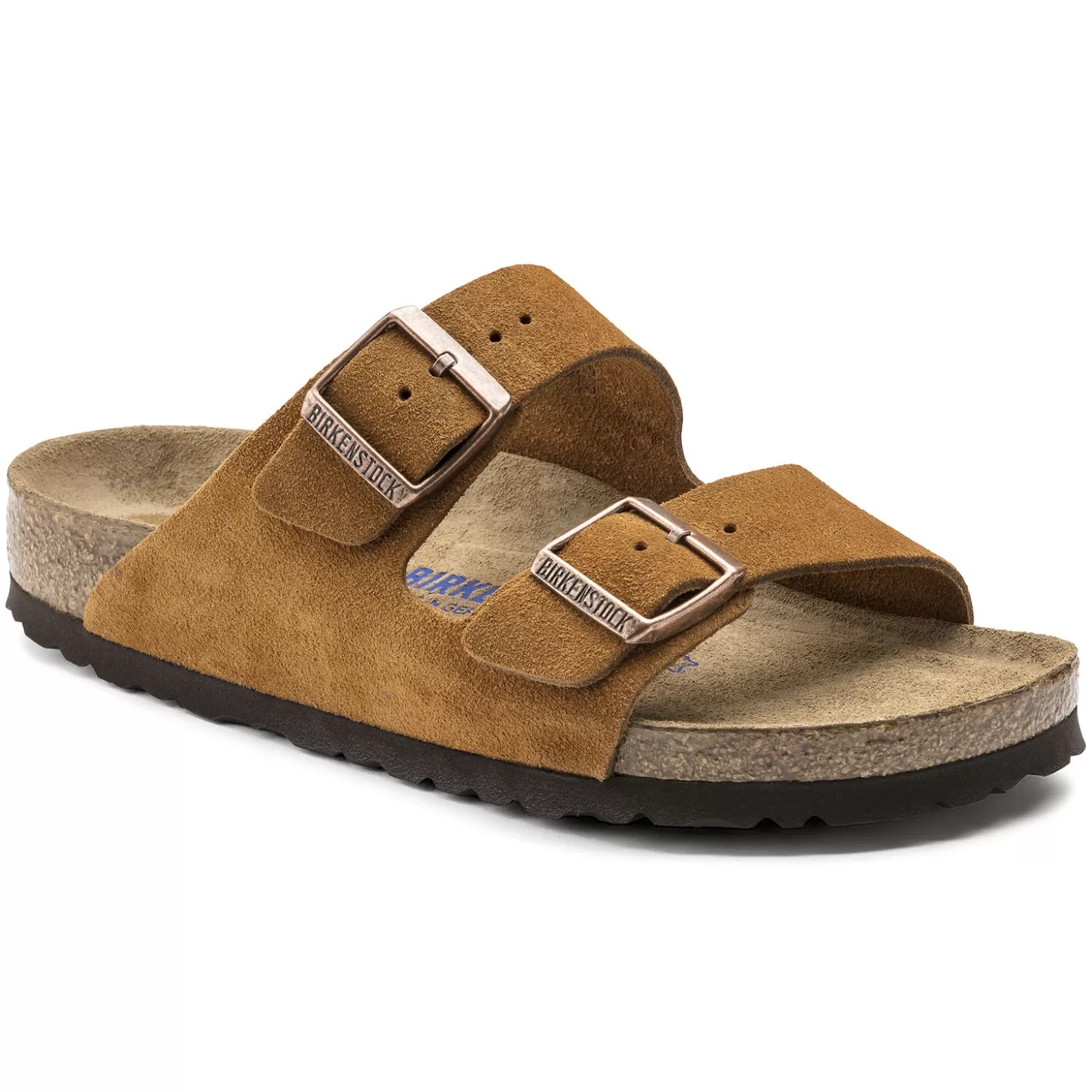 Double Bride | Birkenstock Arizona Lit De Pied Souple Mink