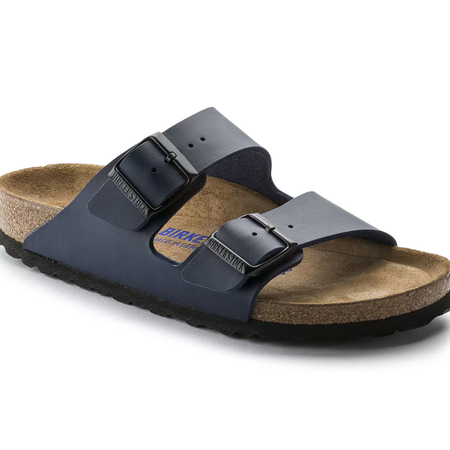 Double Bride | Birkenstock Arizona Lit De Pied Souple Blue