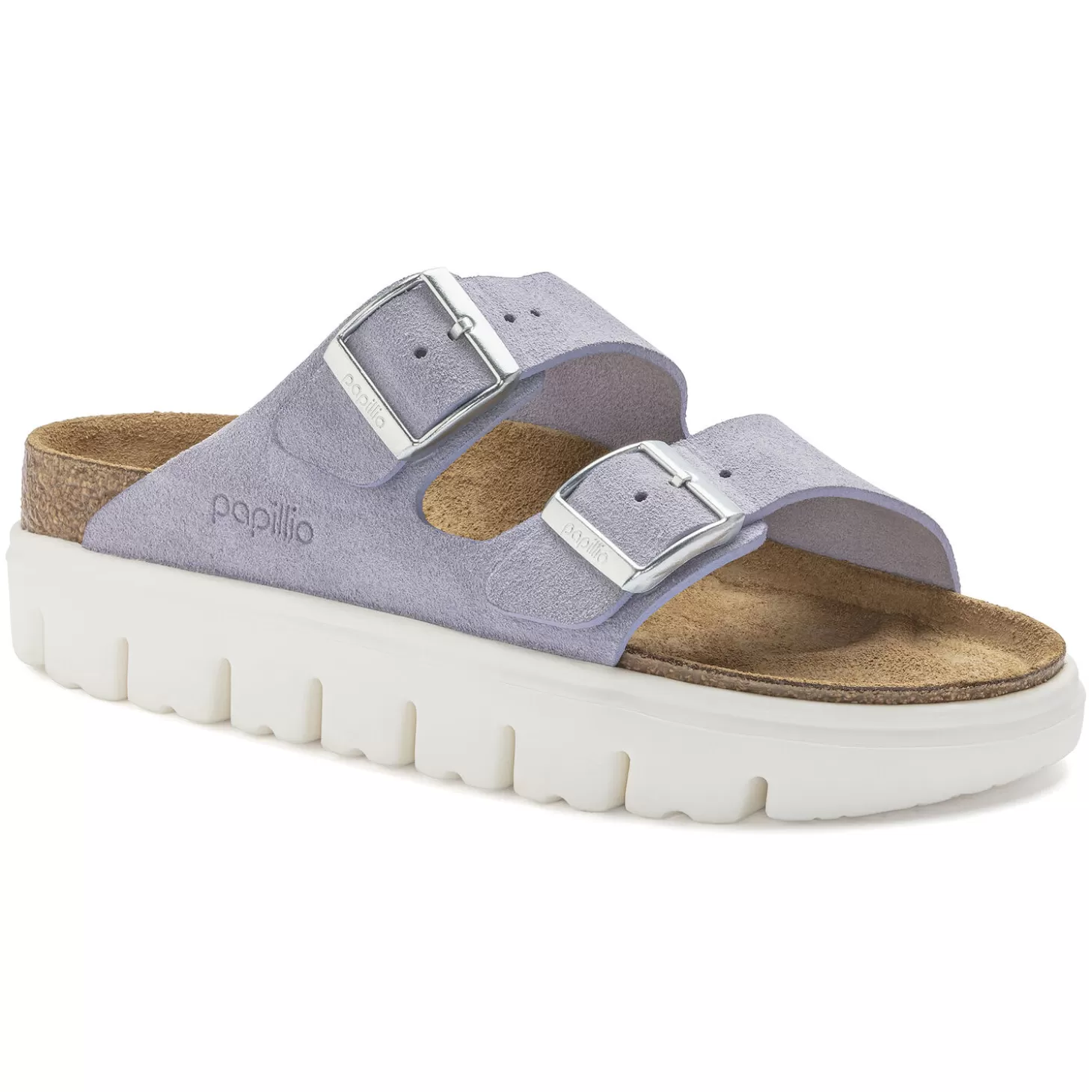 Double Bride | Birkenstock Arizona Pap Chunky Purple Fog