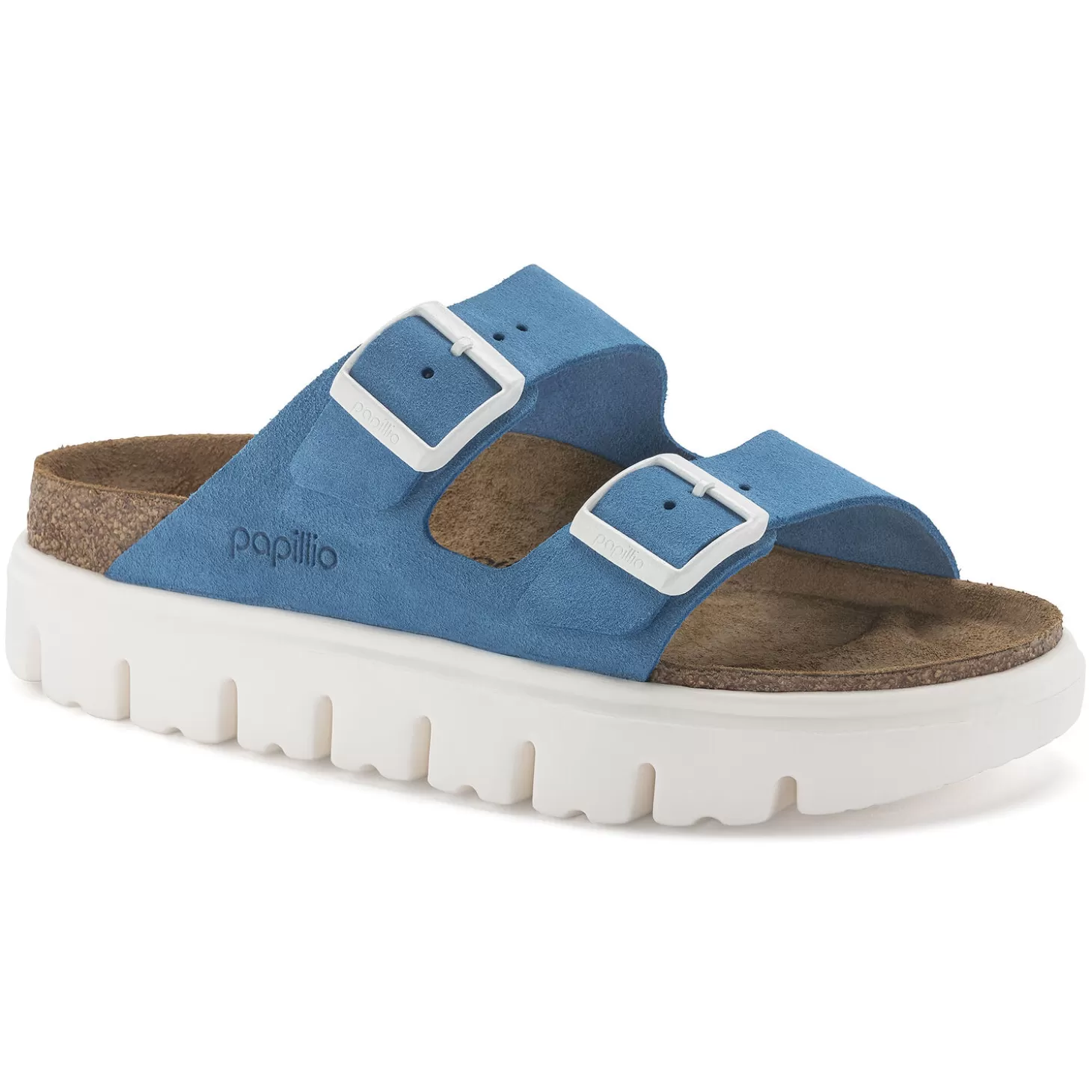 Double Bride | Birkenstock Arizona Pap Chunky Blau