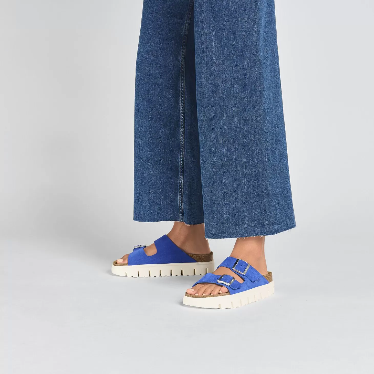 Double Bride | Birkenstock Arizona Pap Chunky Ultra Blue