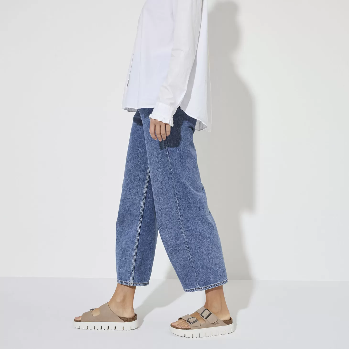 Double Bride | Birkenstock Arizona Pap Chunky Sable Chaud