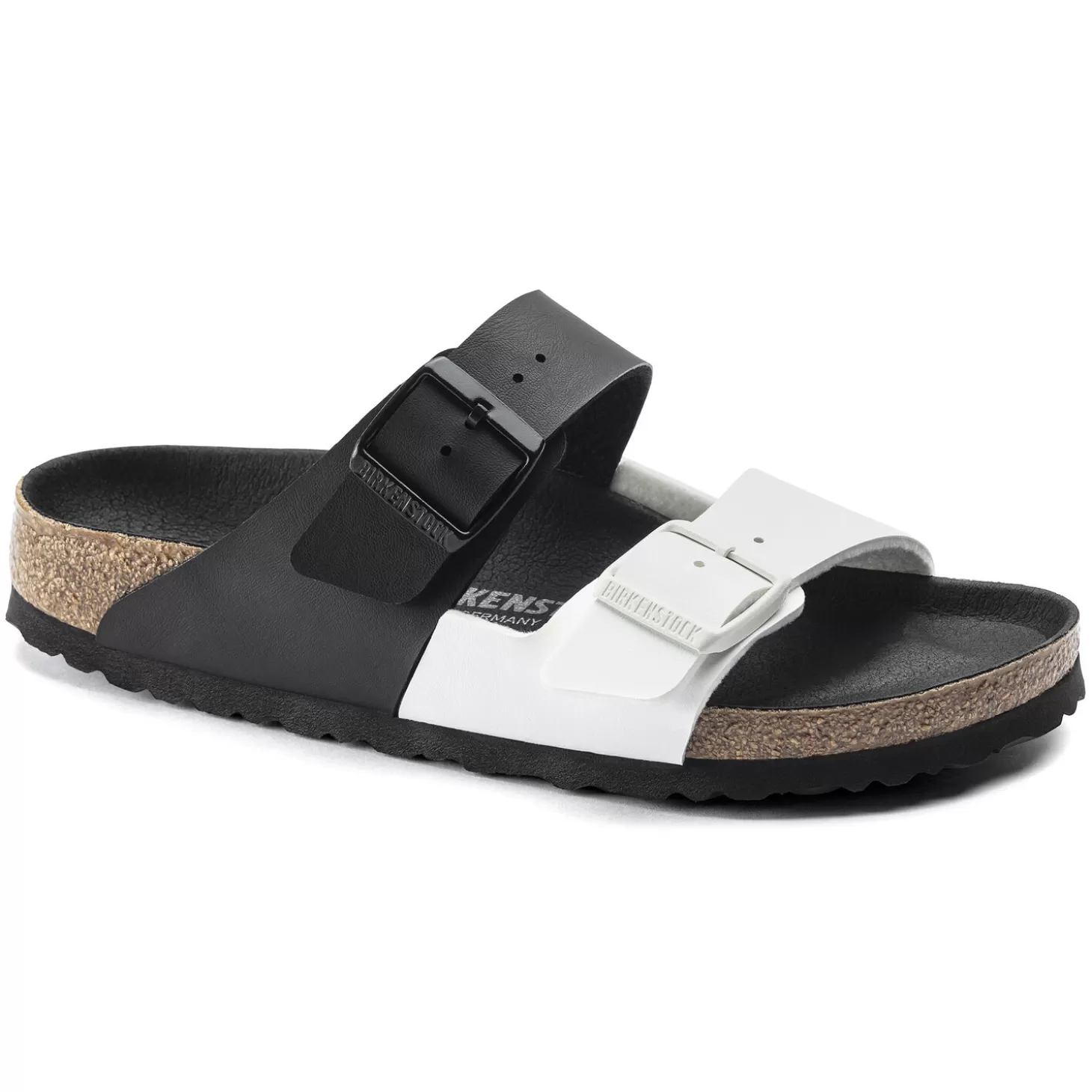 Double Bride | Birkenstock Arizona Split Black/White