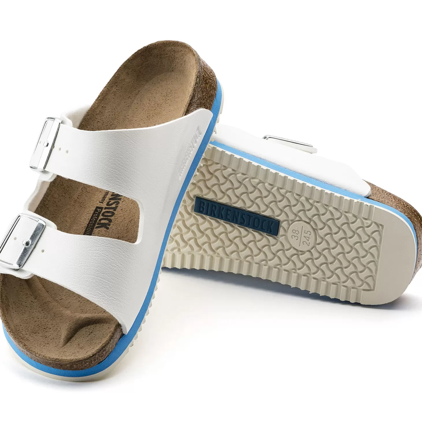 Double Bride | Birkenstock Arizona Super Grip White