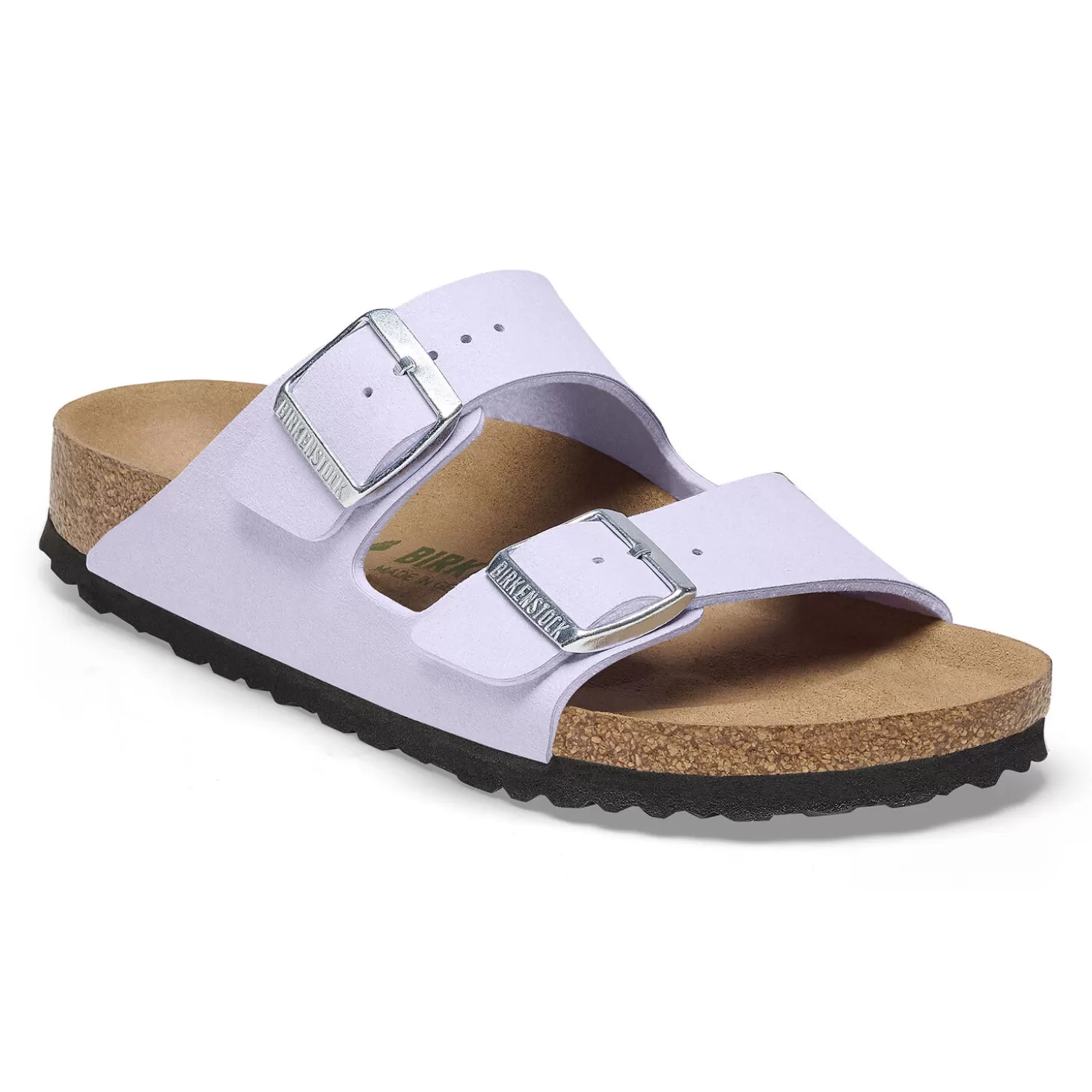 Double Bride | Birkenstock Arizona Vegan Soft Birki Vegan Purple Fog