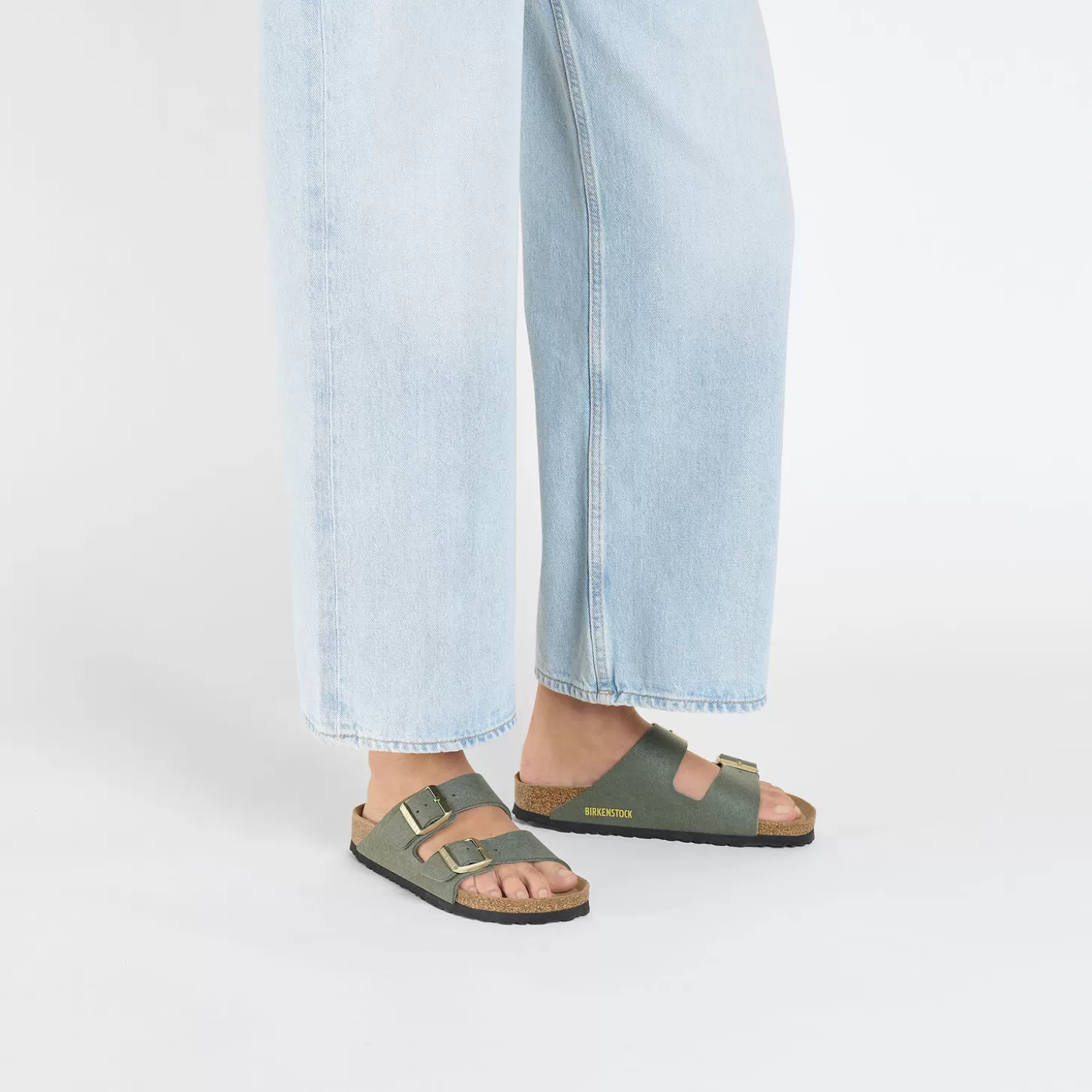 Double Bride | Birkenstock Arizona Vegan Thyme