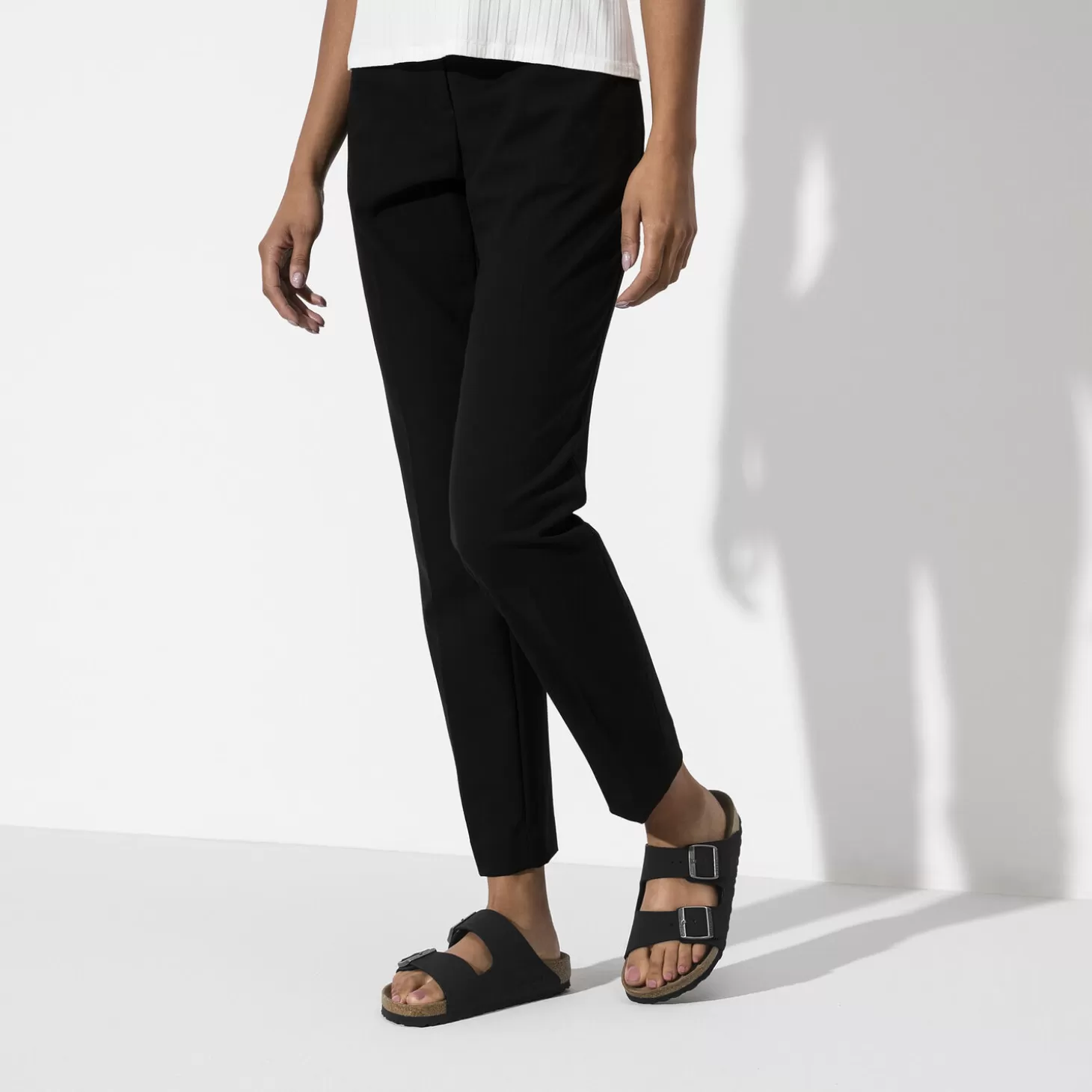 Double Bride | Birkenstock Arizona Vegan Black