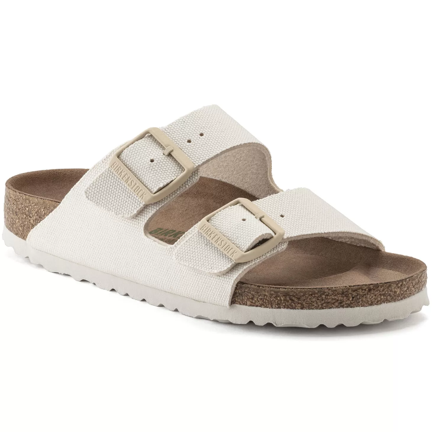 Double Bride | Birkenstock Arizona Vegan Femmes Eggshell