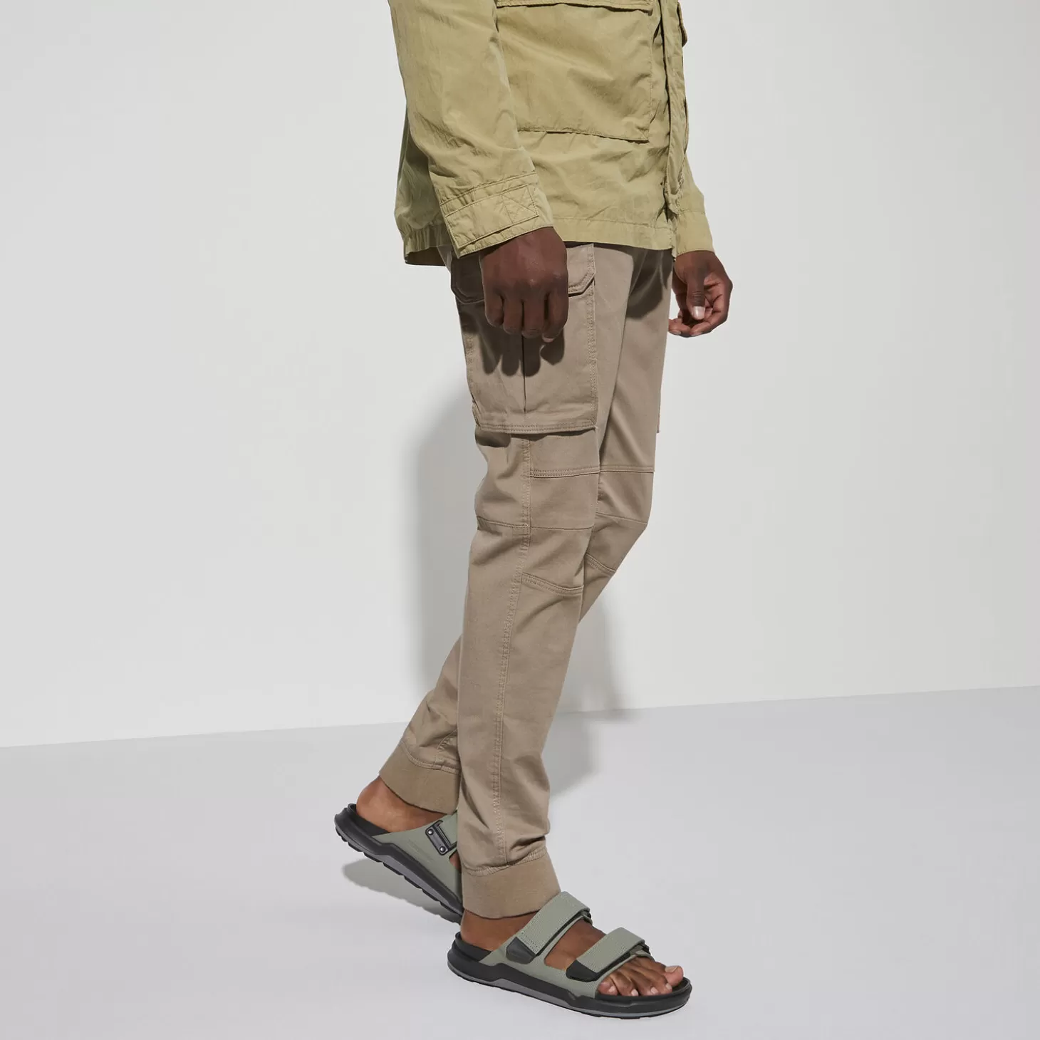 Double Bride | Birkenstock Atacama Homme Futura Khaki