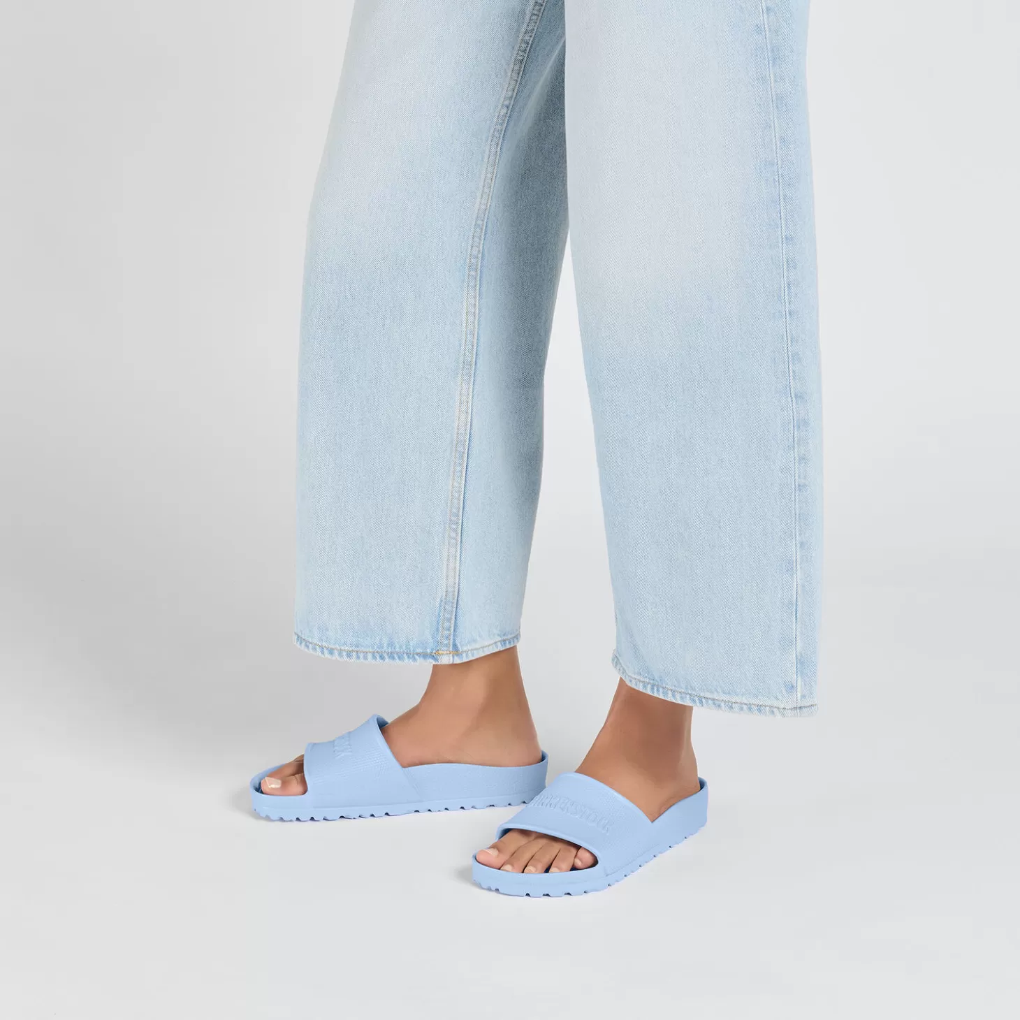 Claquettes De Piscine | Birkenstock Barbados Dusty Blue