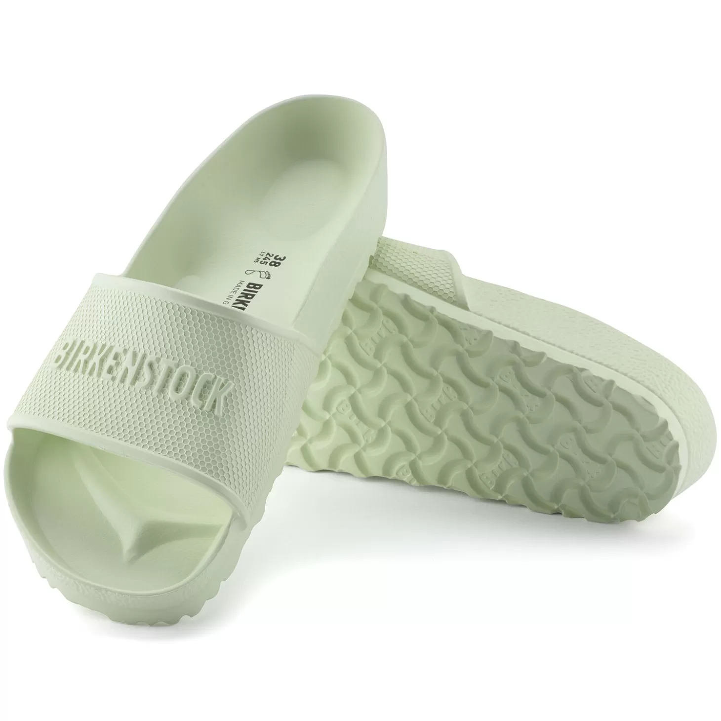 Claquettes De Piscine | Birkenstock Barbados Faded Lime