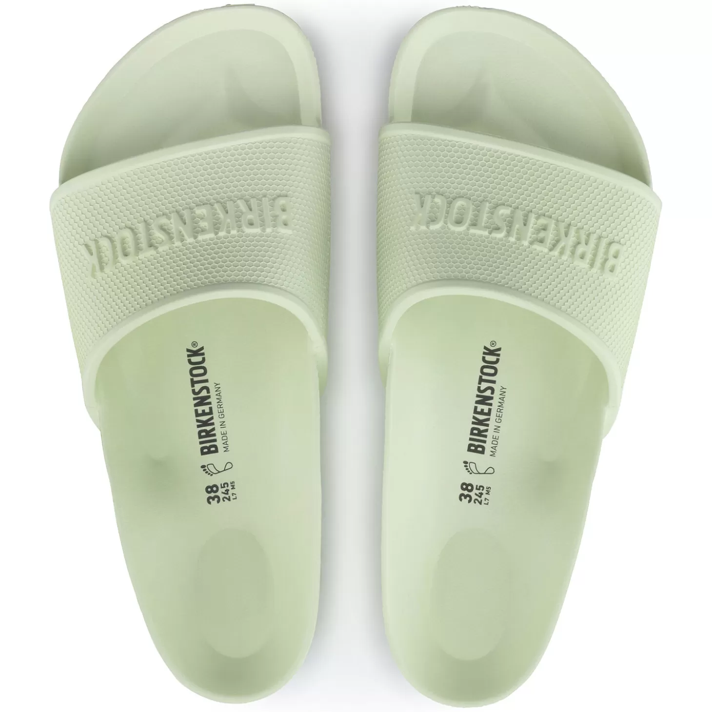 Claquettes De Piscine | Birkenstock Barbados Faded Lime