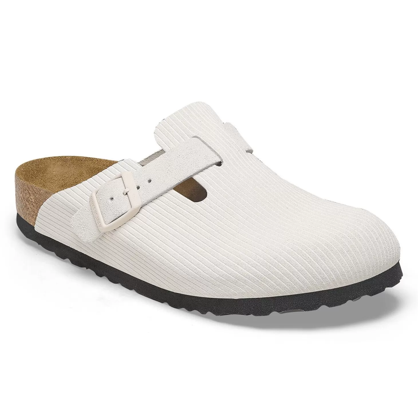 Sabots | Birkenstock Boston Corduroy Antique White