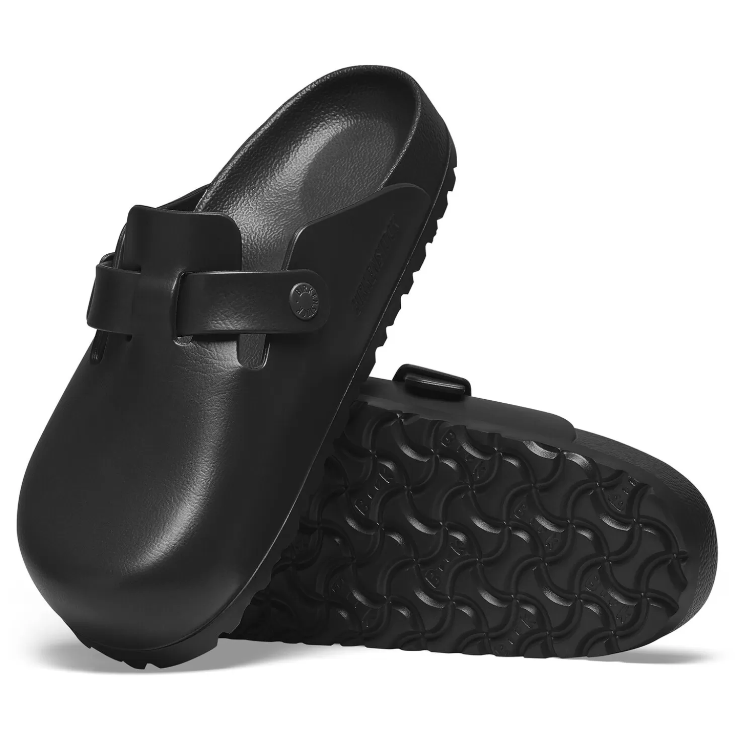 Claquettes De Piscine | Birkenstock Boston Black