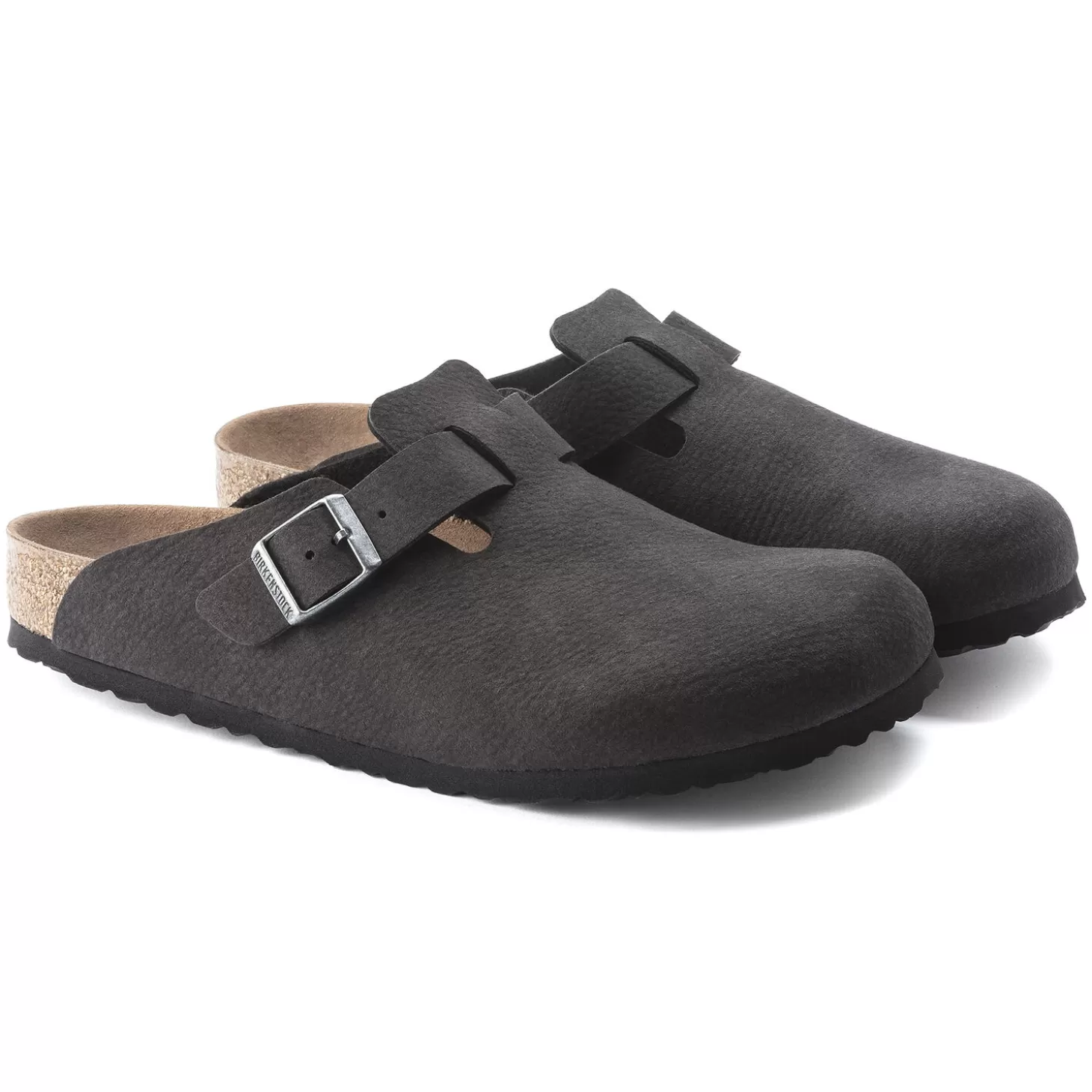 Sabots | Birkenstock Boston Desert Dust Black