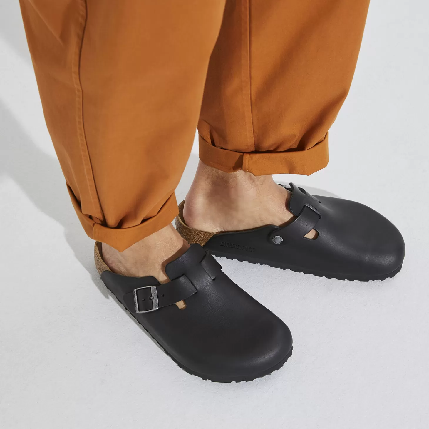 Sabots | Birkenstock Boston Grip Vintage Wood Black