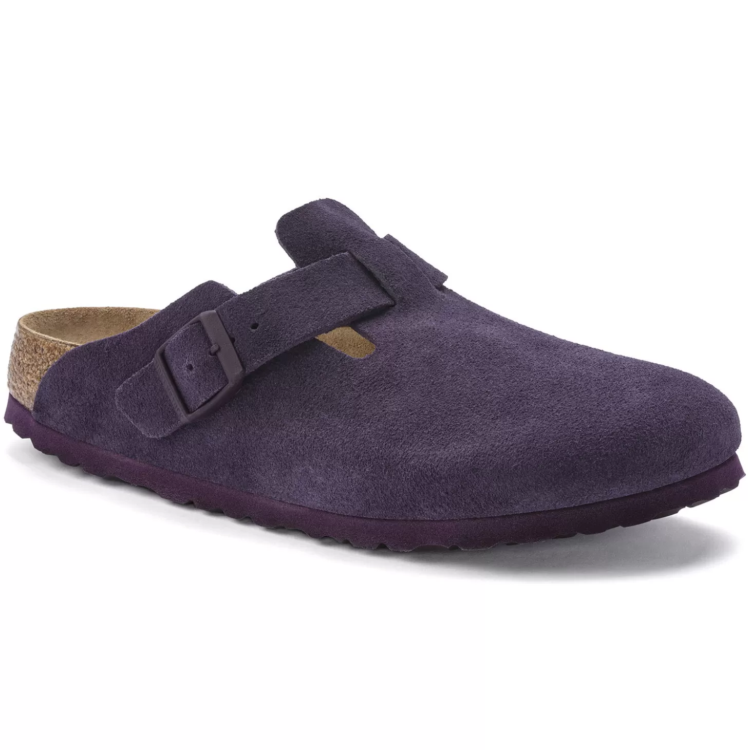 Sabots | Birkenstock Boston Lit De Pied Souple Wine