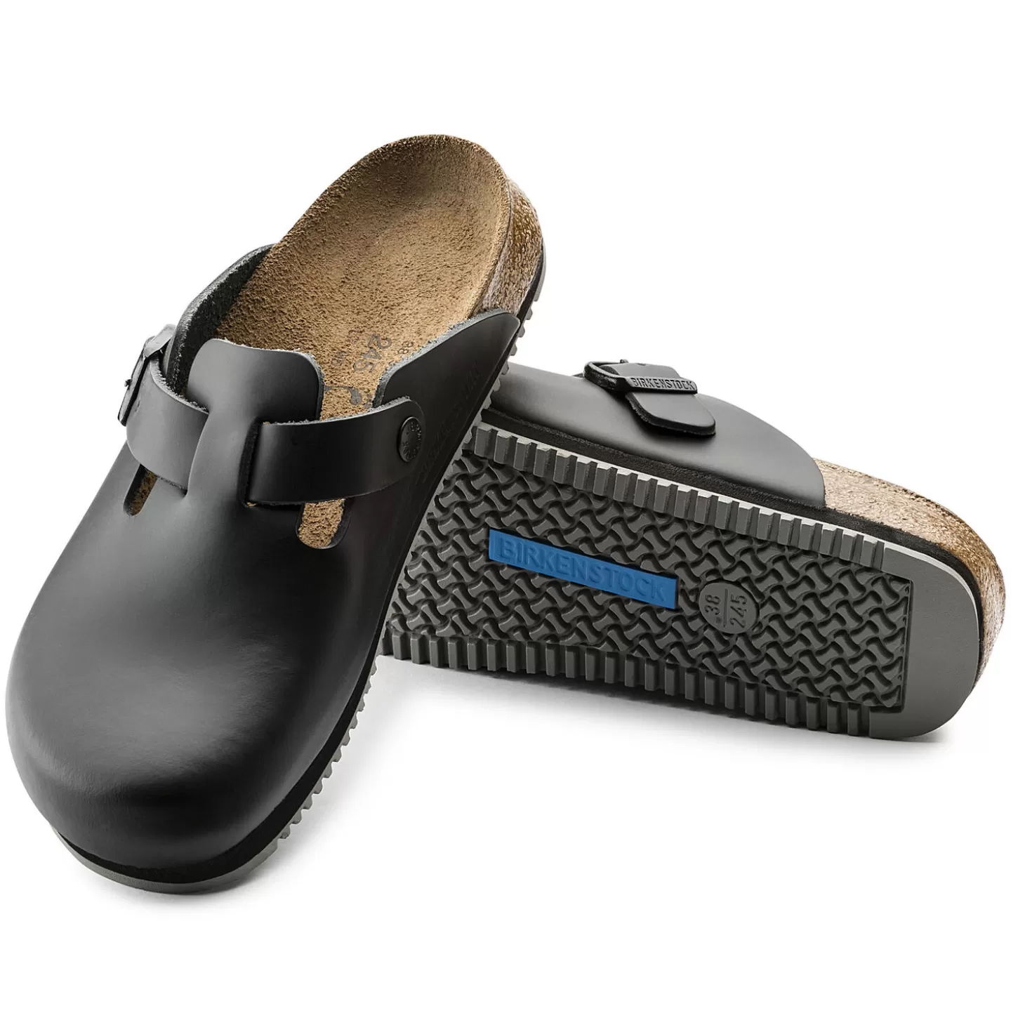 Sabots | Birkenstock Boston Super Grip Black