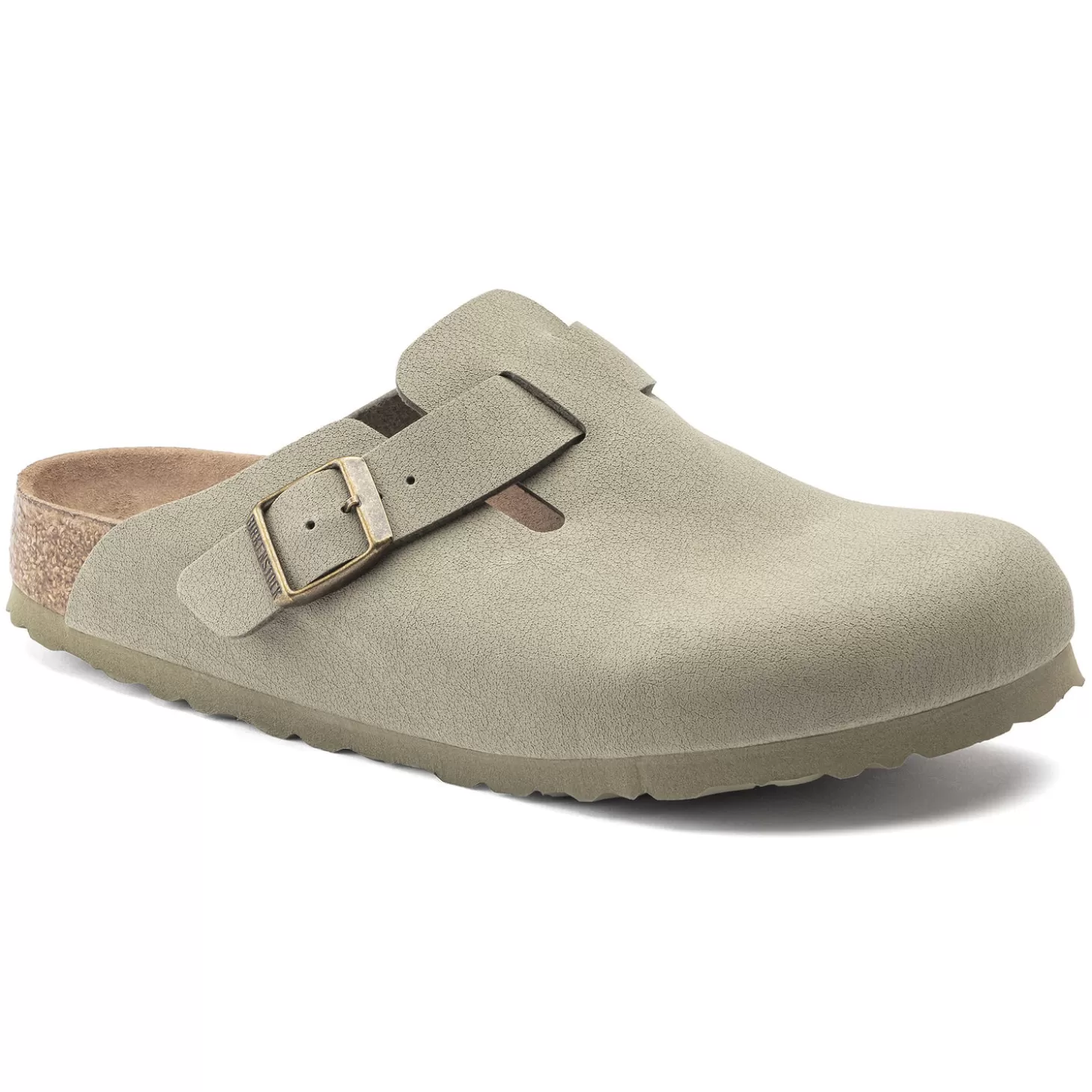 Sabots | Birkenstock Boston Vegan Khaki