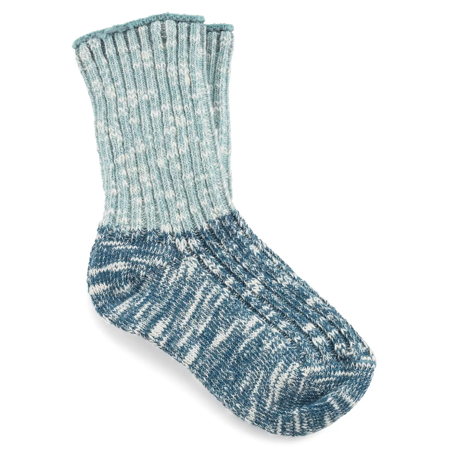 Chaussettes | Birkenstock Chaussettes En Coton Flamme Enfant Nile Blue