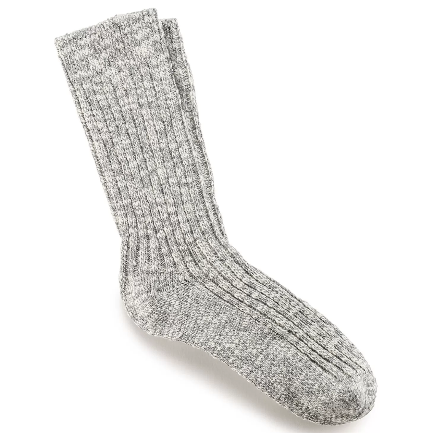 Chaussettes | Birkenstock Chaussettes En Coton Flamme Femme Gray/White