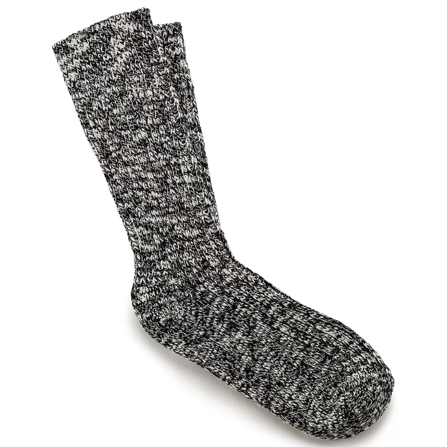 Chaussettes | Birkenstock Chaussettes En Coton Flamme Homme Black/Gray