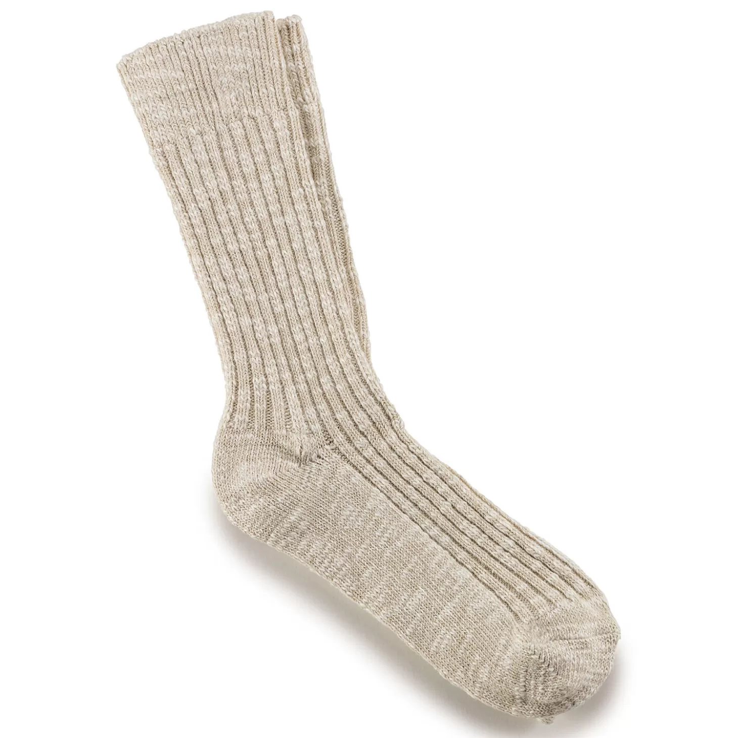 Chaussettes | Birkenstock Chaussettes En Coton Flamme Homme Beige/White