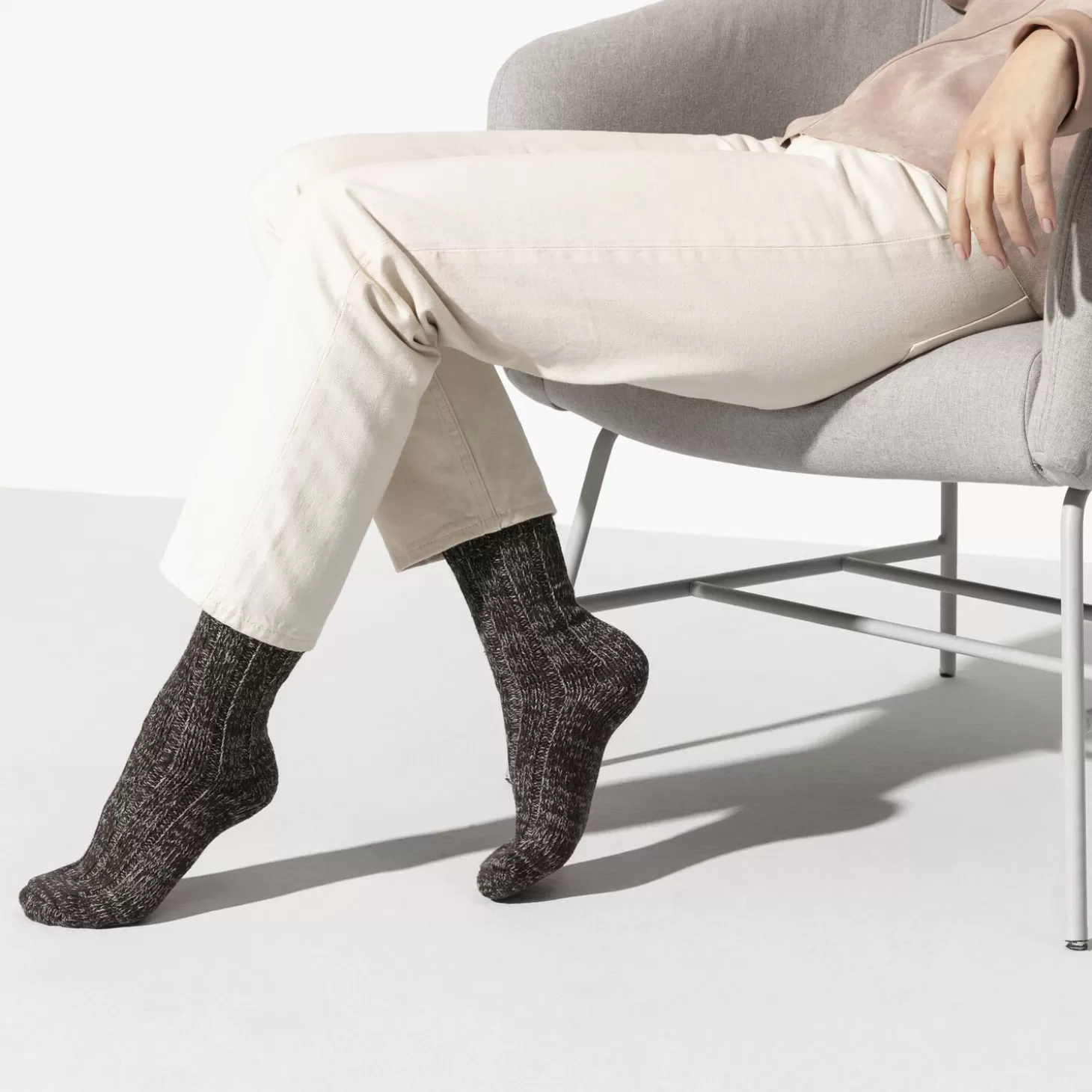 Chaussettes | Birkenstock Cotton Twist Femme Brown