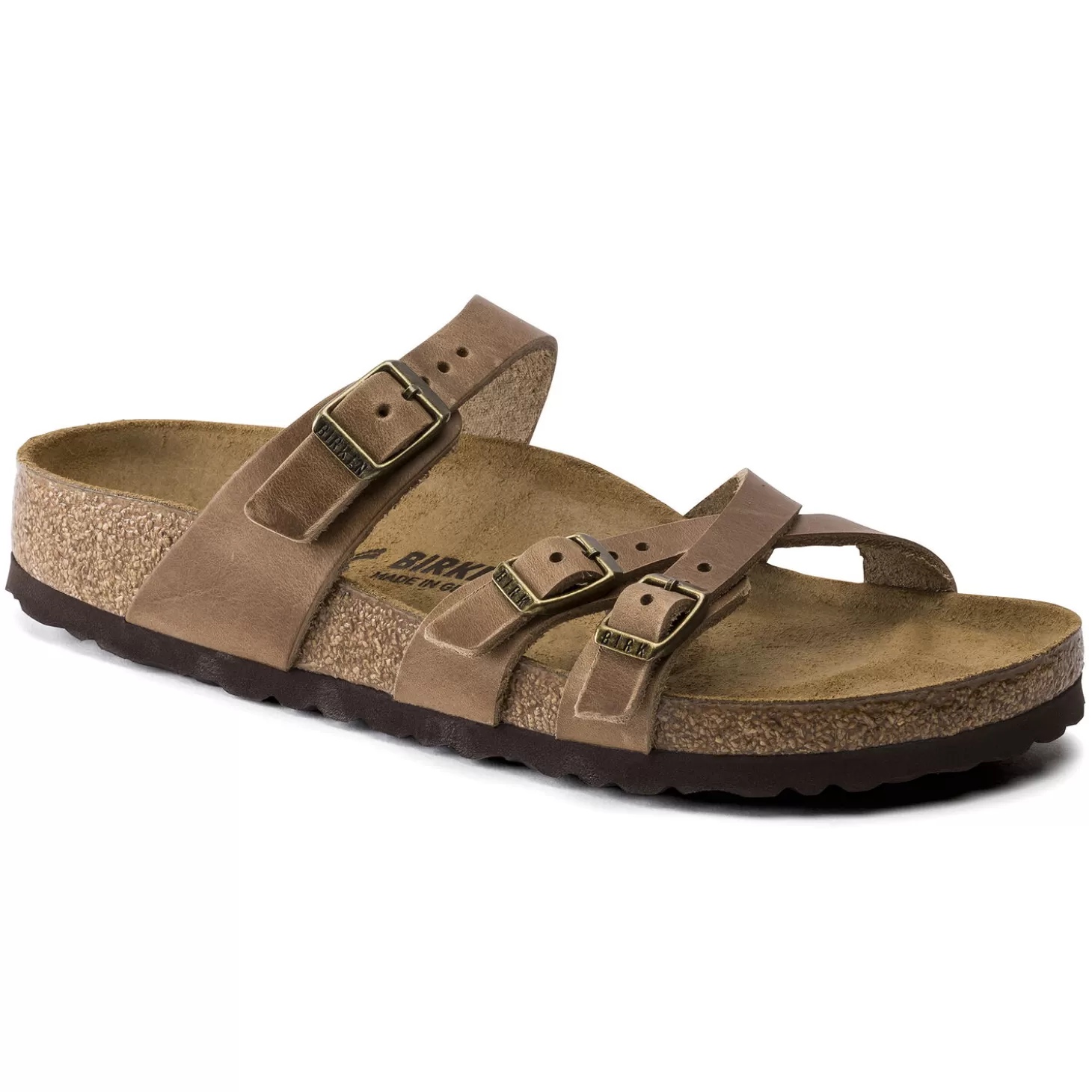 Brides Multiples | Birkenstock Franca Tobacco Brown