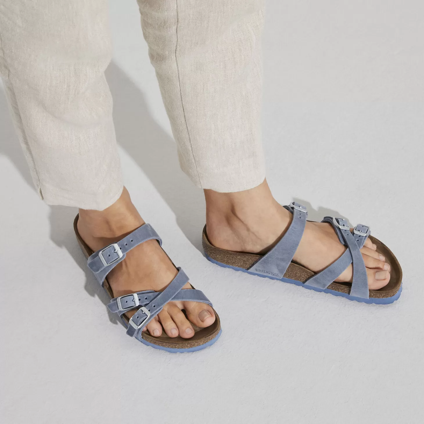 Brides Multiples | Birkenstock Franca Dusty Blue