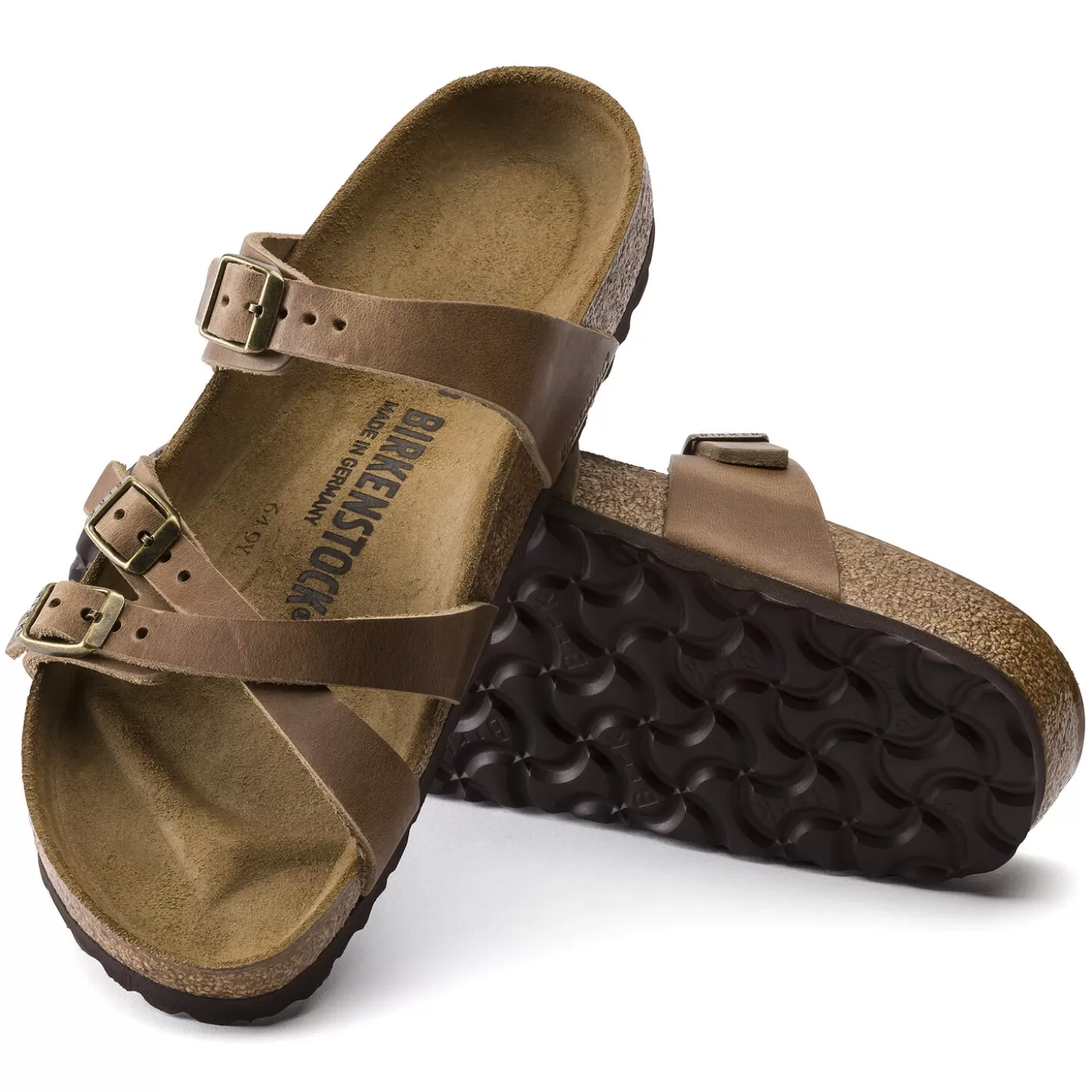 Brides Multiples | Birkenstock Franca Tobacco Brown