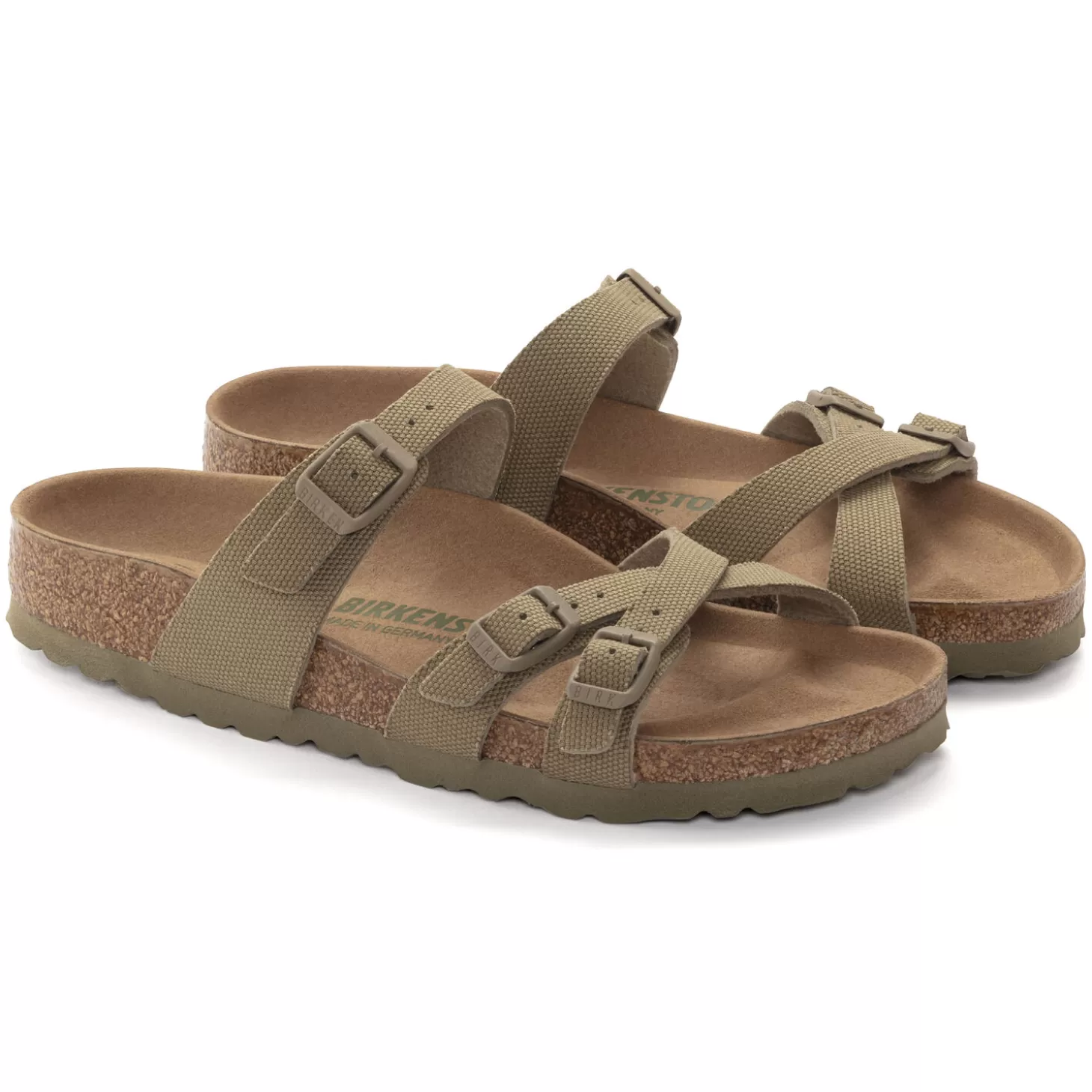 Brides Multiples | Birkenstock Franca Vegan Faded Khaki