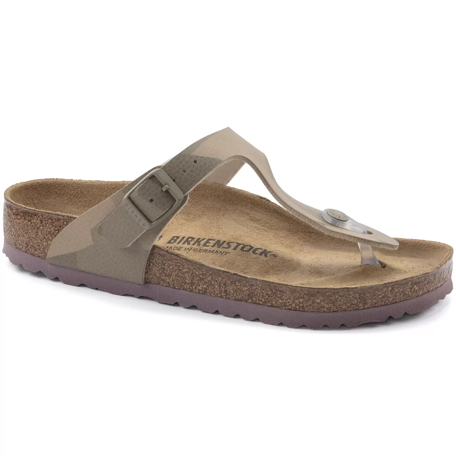 Tongs | Birkenstock Gizeh Desert Soil Geo Camo Beige